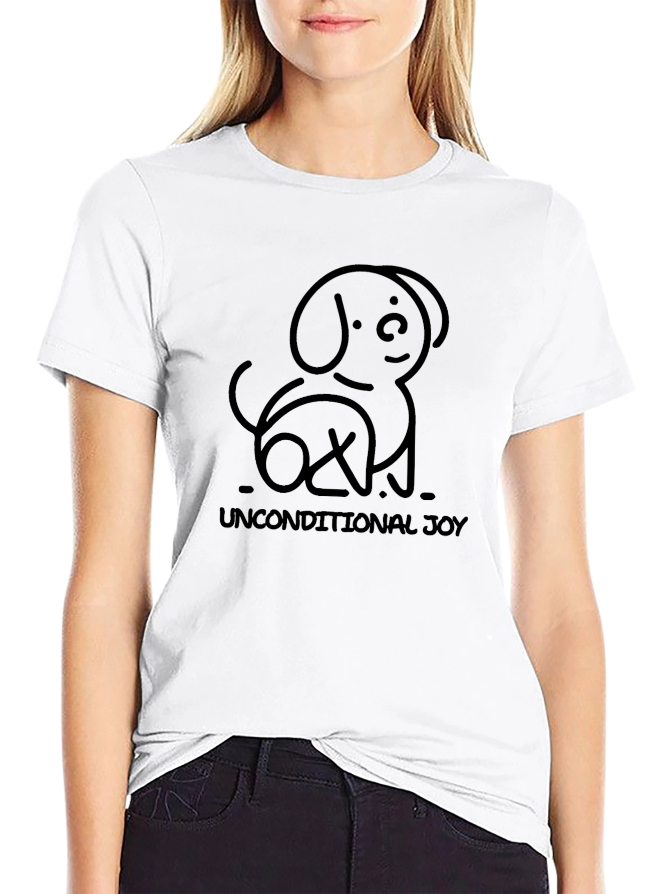 Unconditional Joy Dog T-Shirt