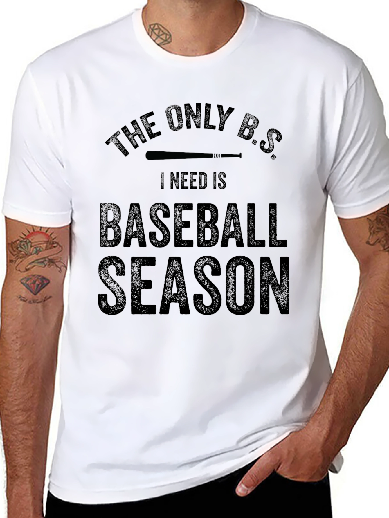 Baseball Season Graphic T-Shirt