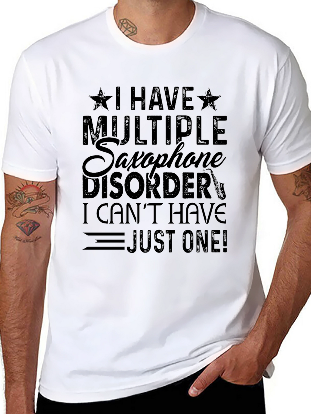Multiple Saxophone Disorder Tee