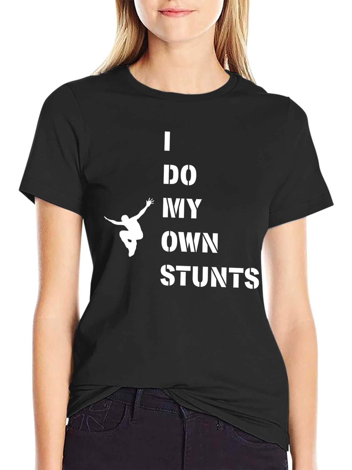 I Do My Own Stunts Graphic Tee