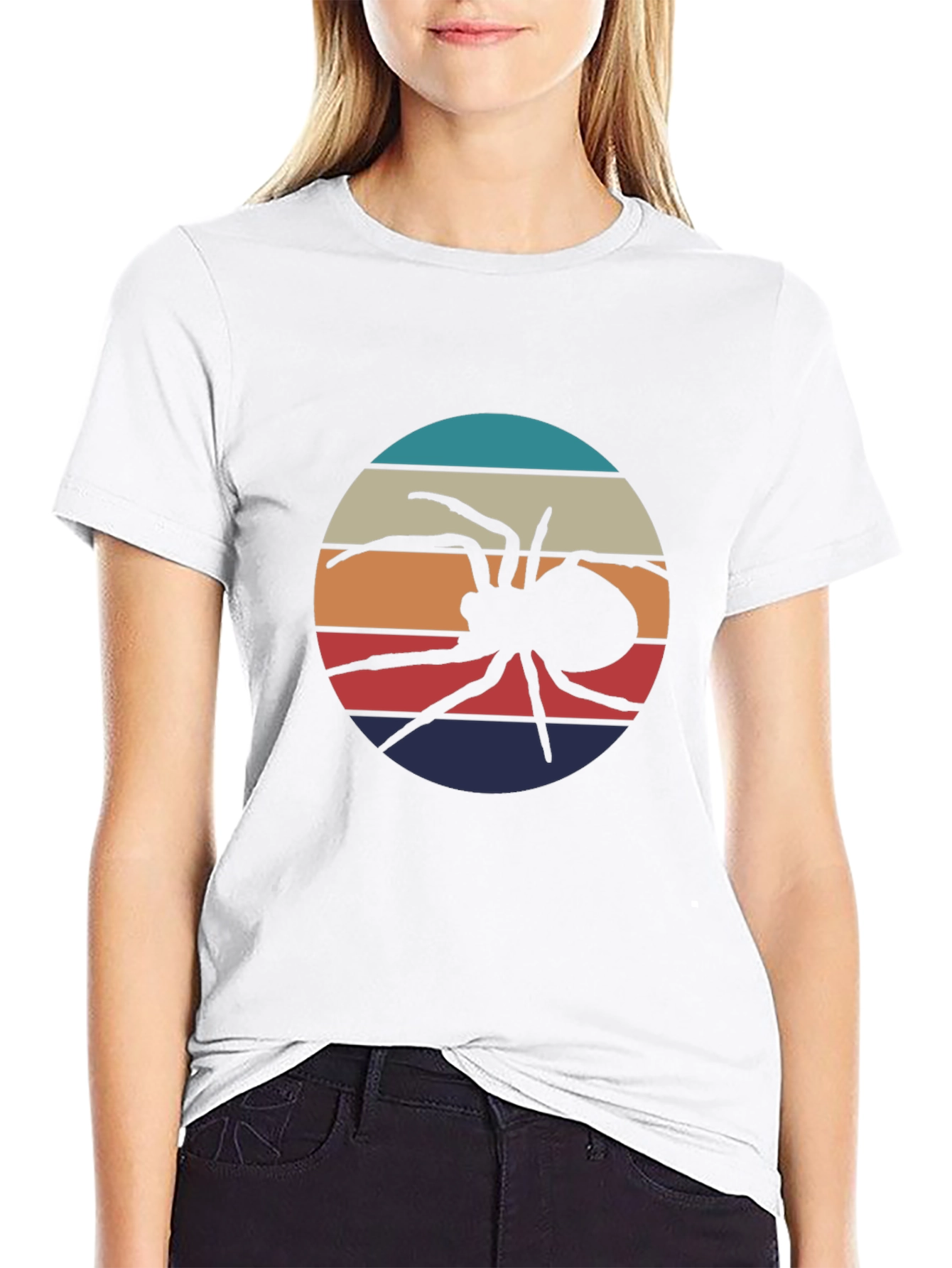 Retro Spider T-Shirt - Creepy Crawly Tee