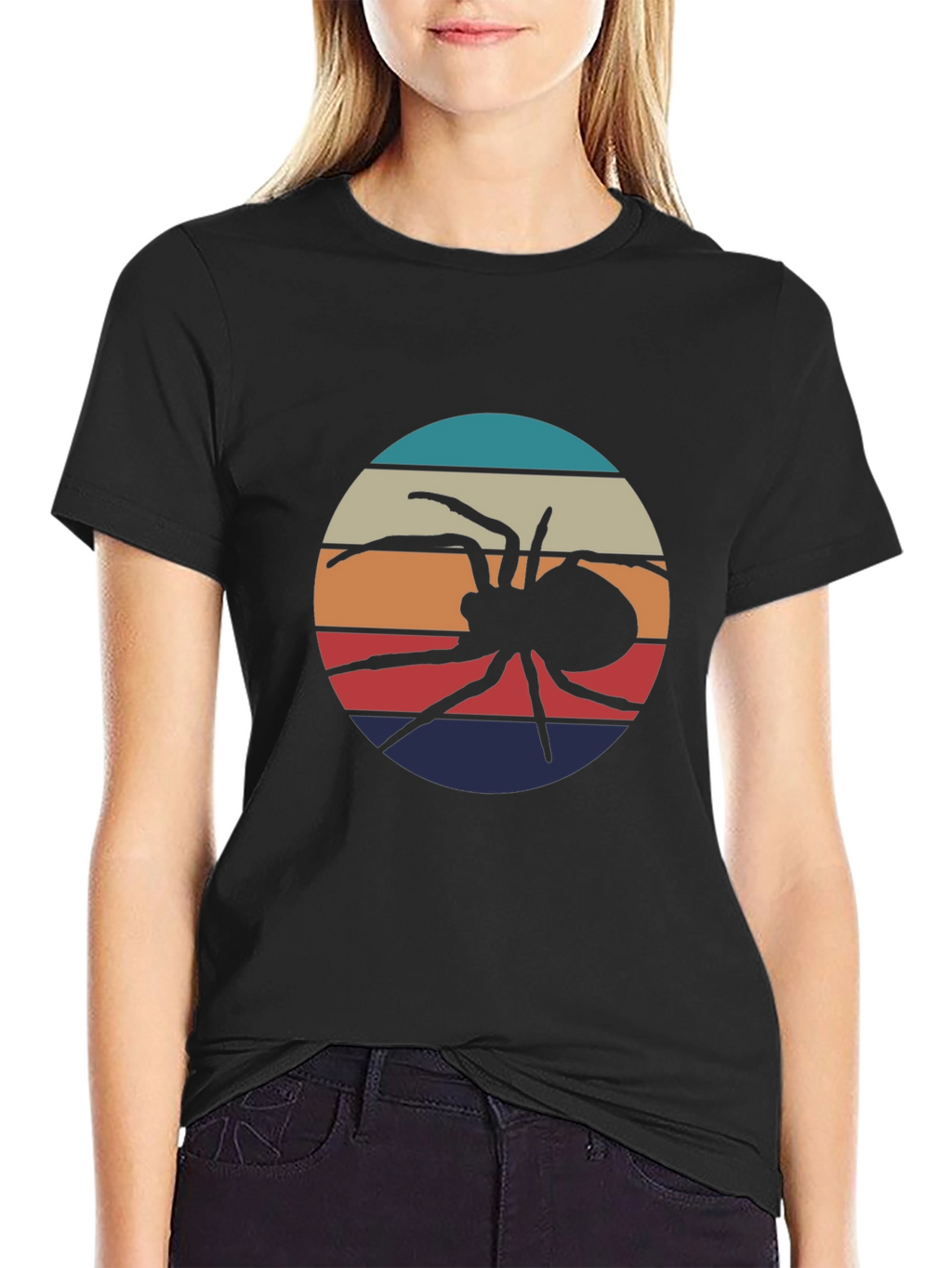 Retro Spider T-Shirt - Creepy Crawly Tee
