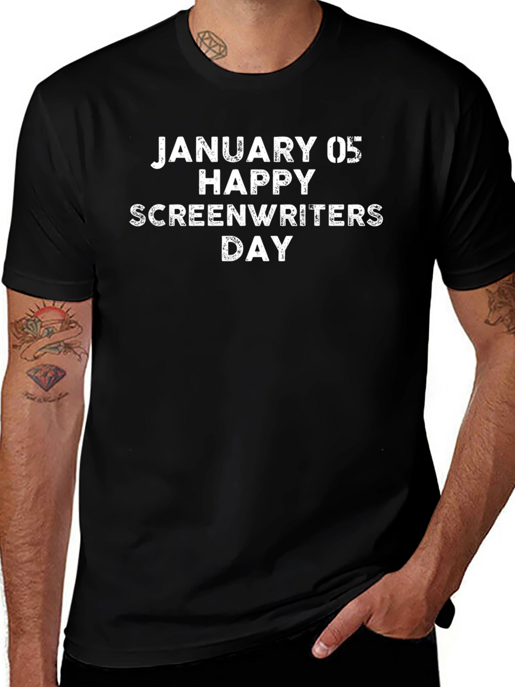 Happy Screenwriters Day January 5th T-Shirt