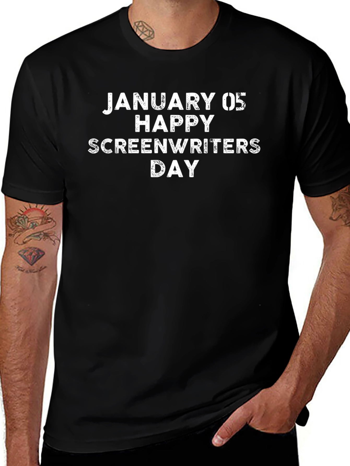 Happy Screenwriters Day January 5th T-Shirt