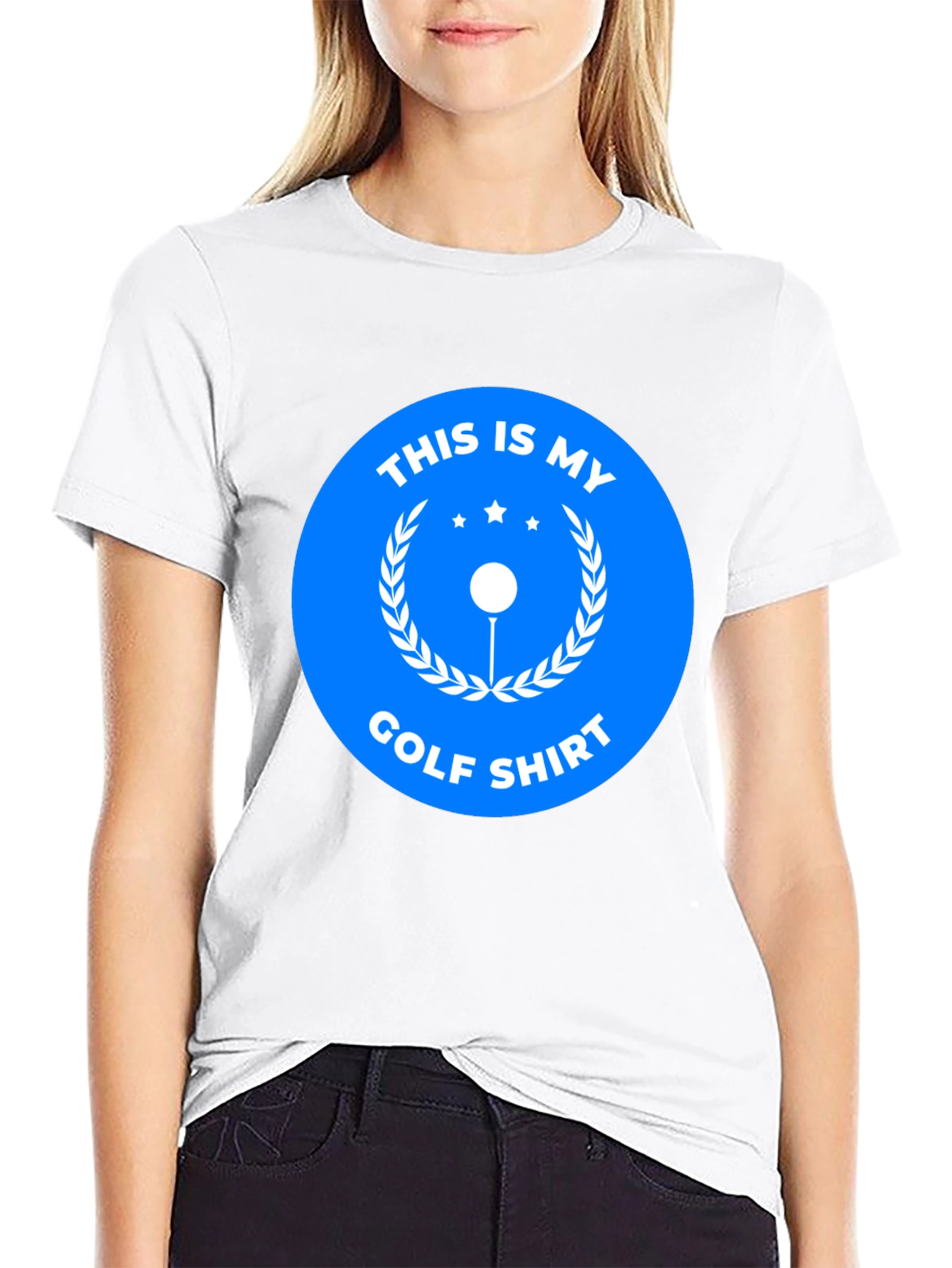 This is My Golf Shirt - Mens Black Tee