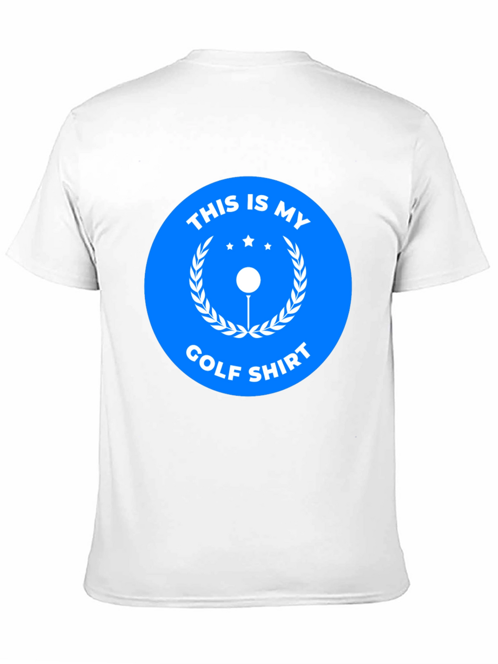 This is My Golf Shirt - Mens Black Tee