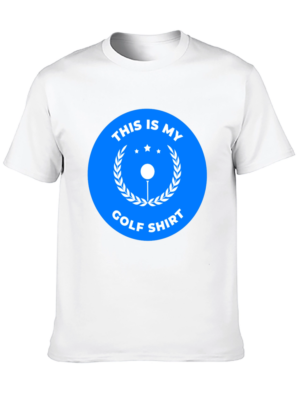 This is My Golf Shirt - Mens Black Tee