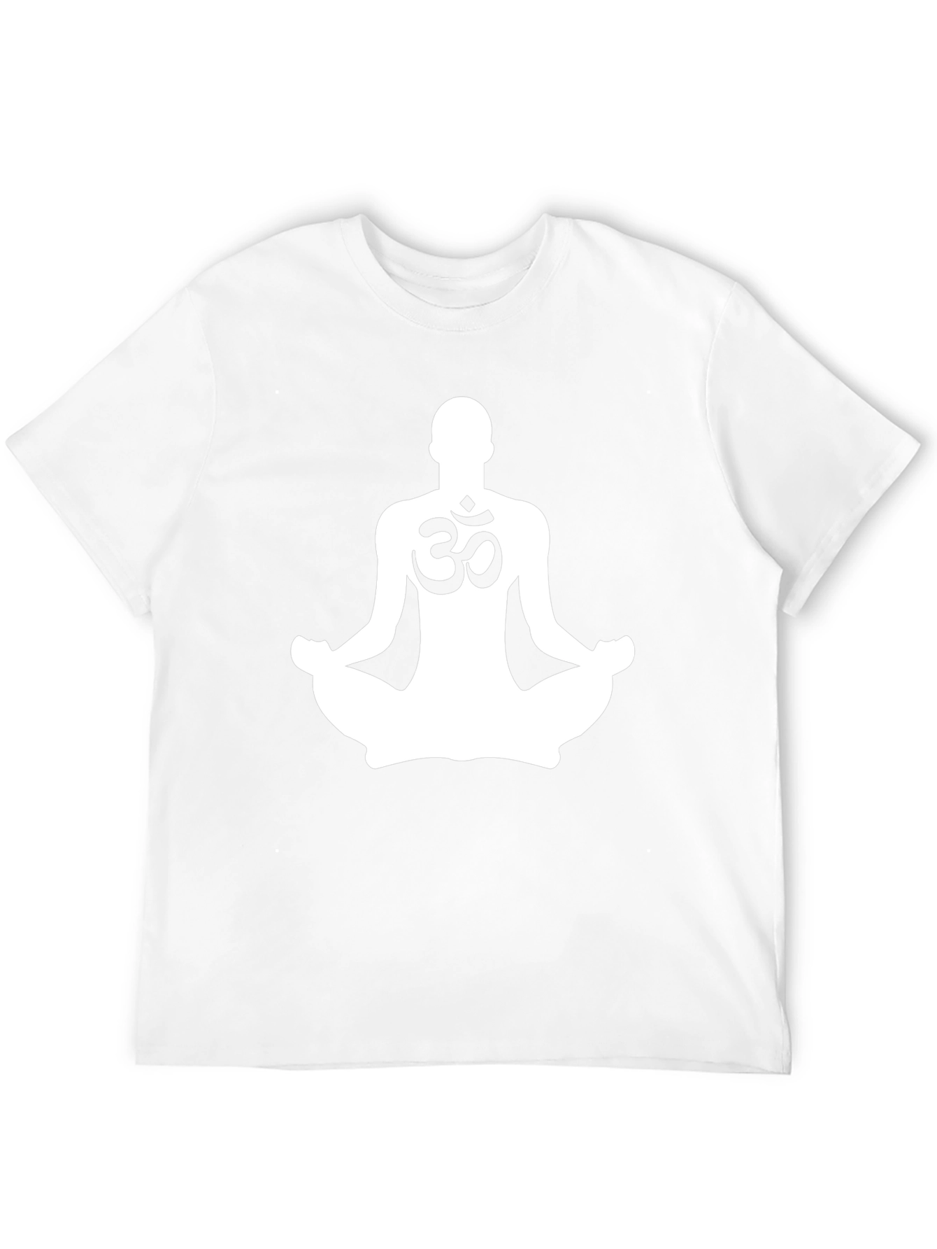 Yoga Meditation Om Symbol Black T-Shirt