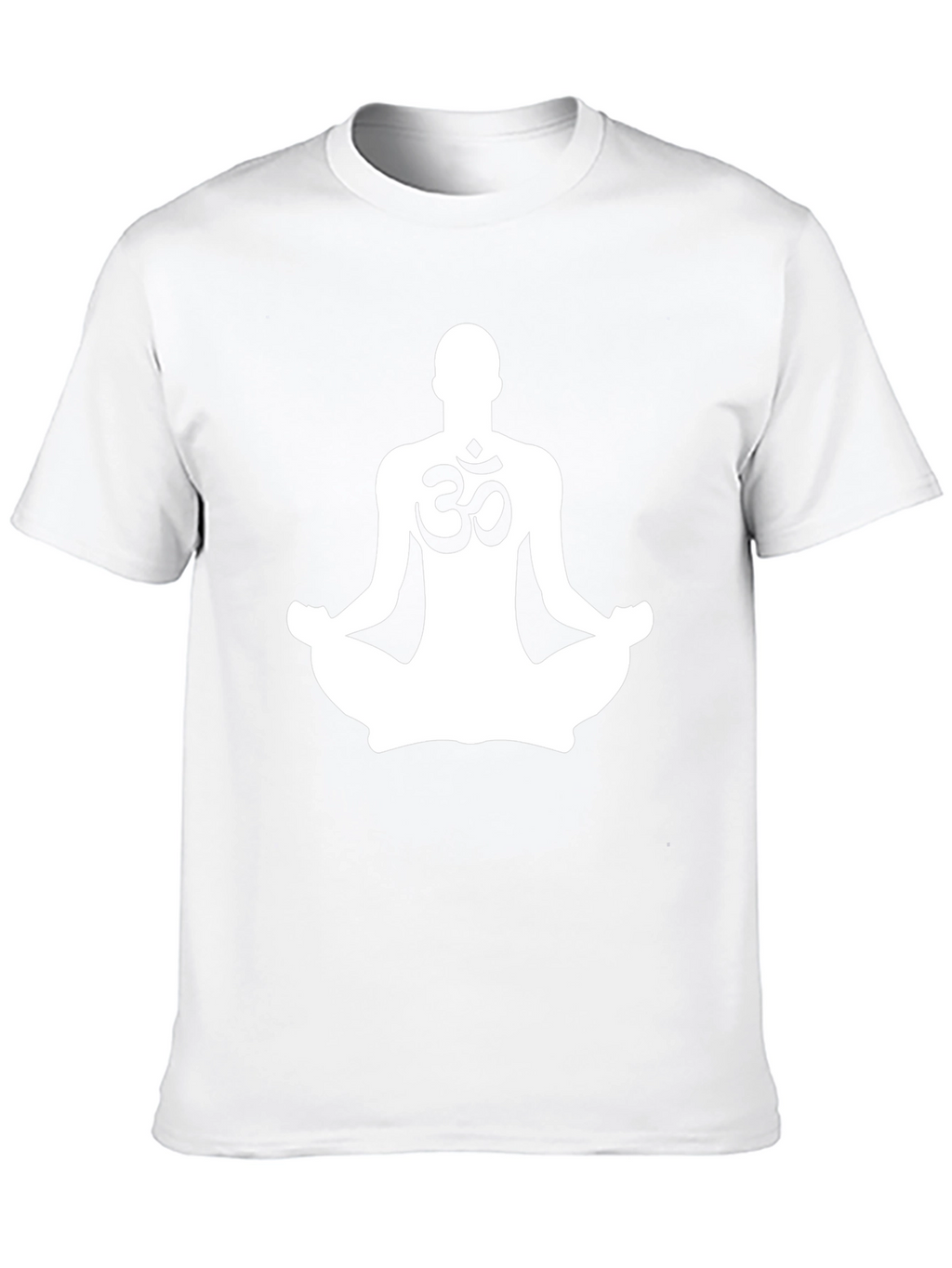 Yoga Meditation Om Symbol Black T-Shirt