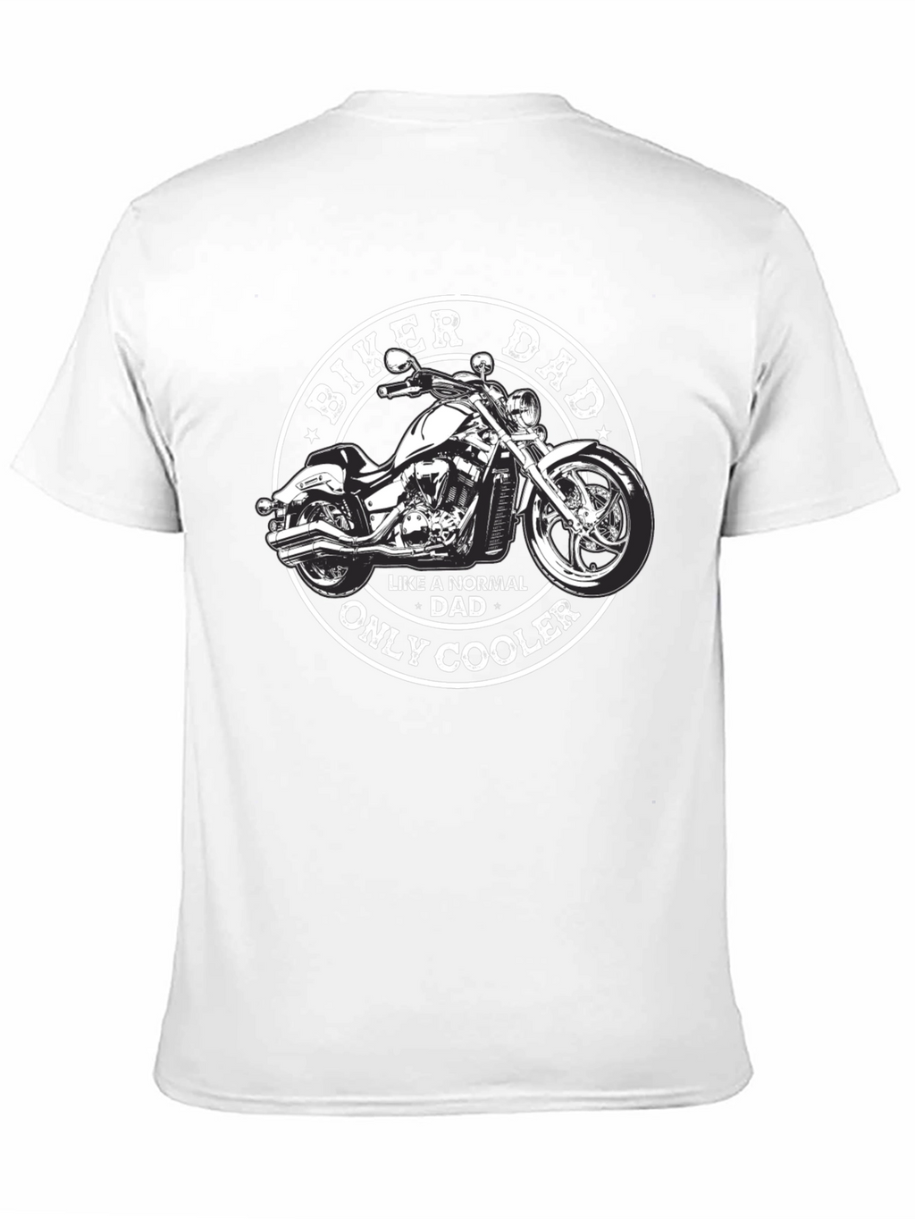 Biker Dad T-Shirt - Motorcycle Graphic Tee