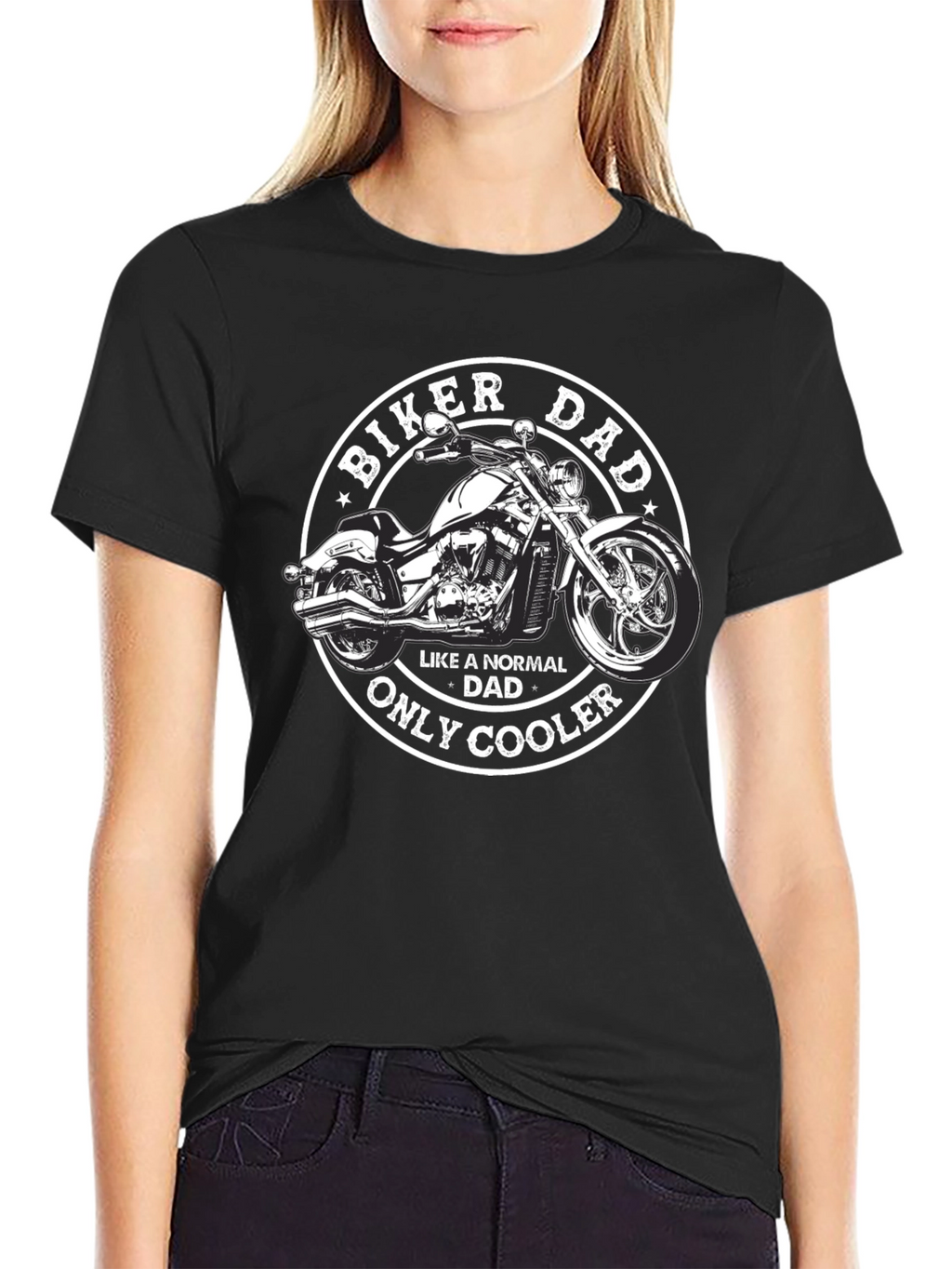 Biker Dad T-Shirt - Motorcycle Graphic Tee
