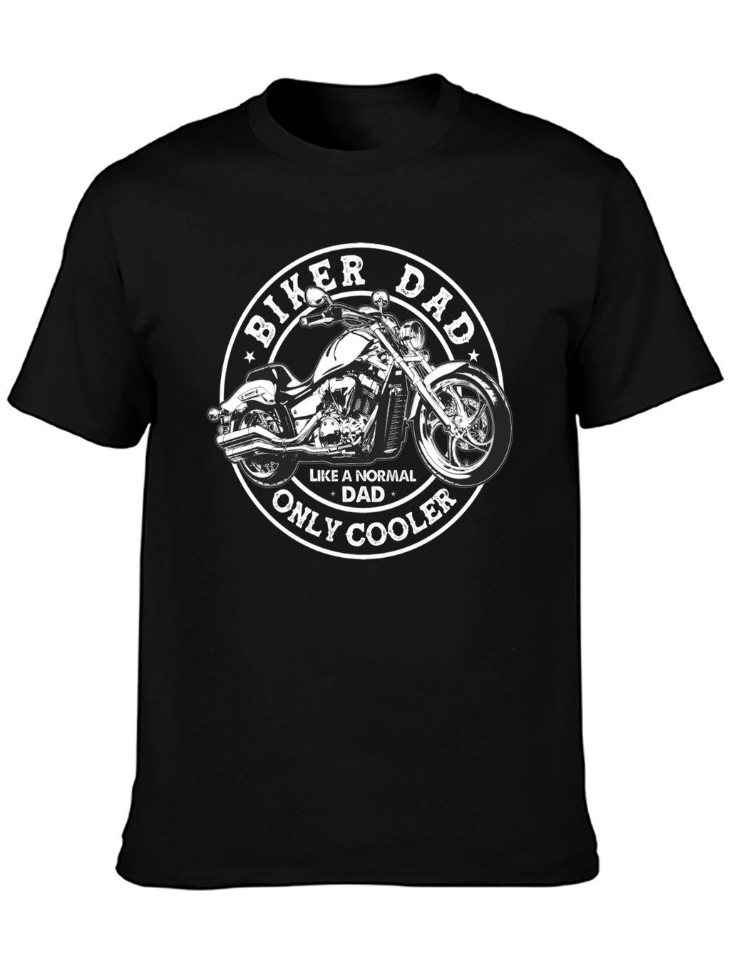 Biker Dad T-Shirt - Motorcycle Graphic Tee