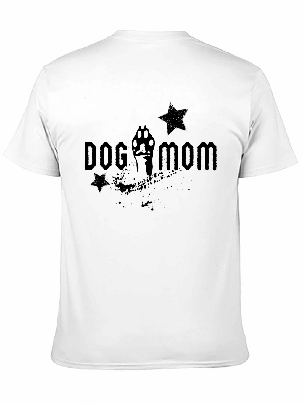 Dog Mom Black Graphic Tee