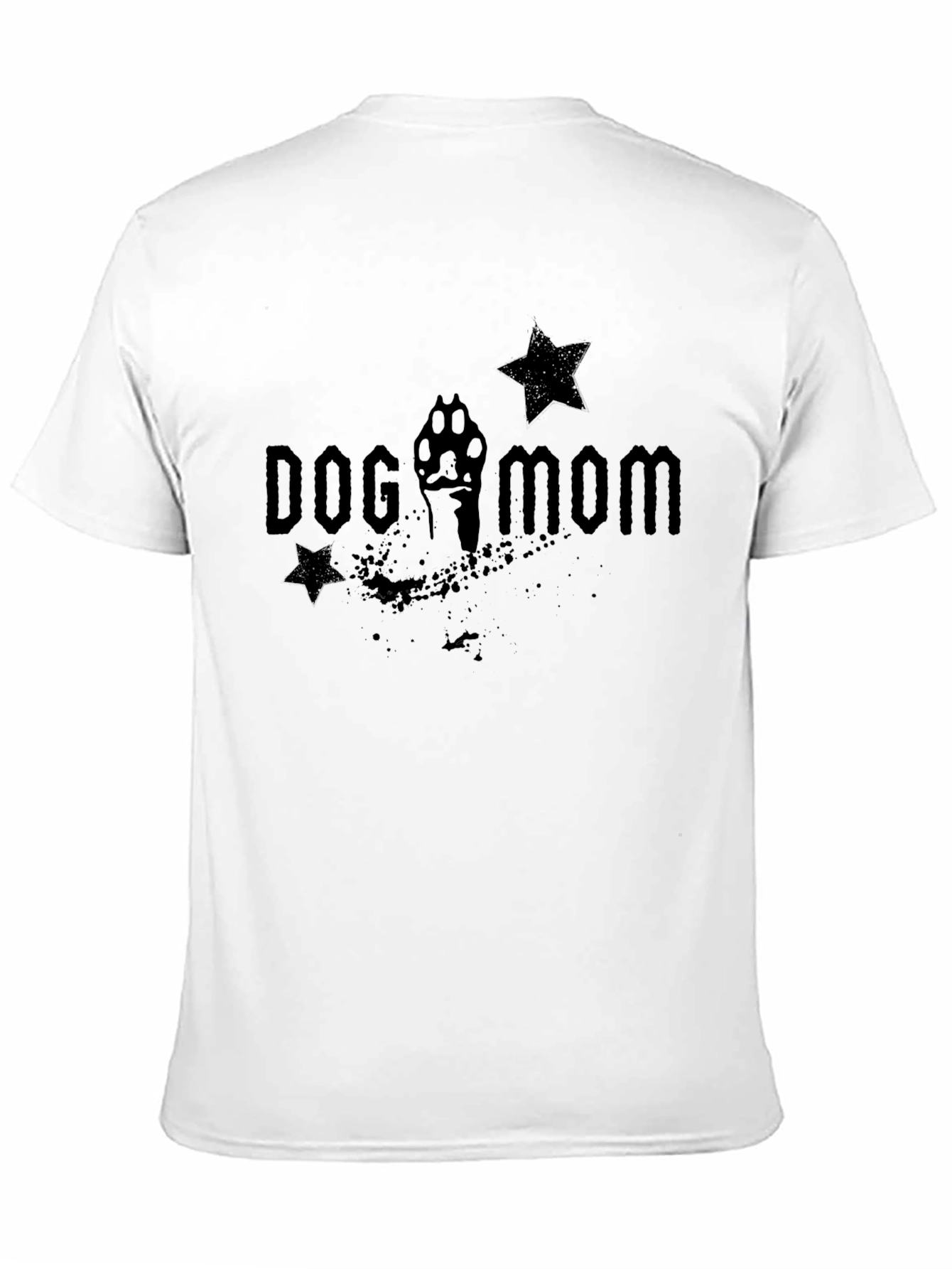 Dog Mom Black Graphic Tee