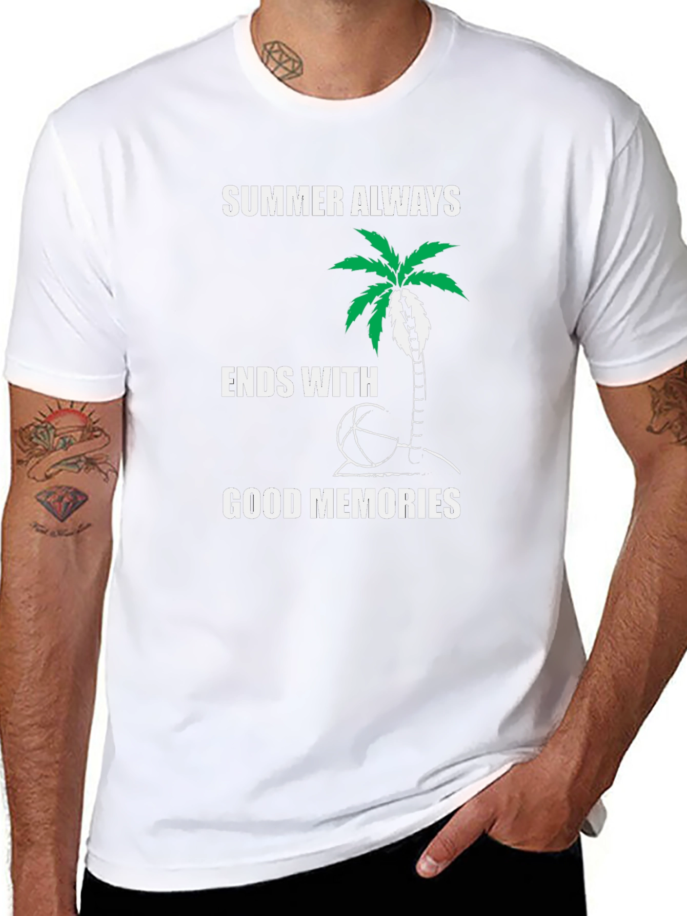 Summer Always Ends With Good Memories Tee