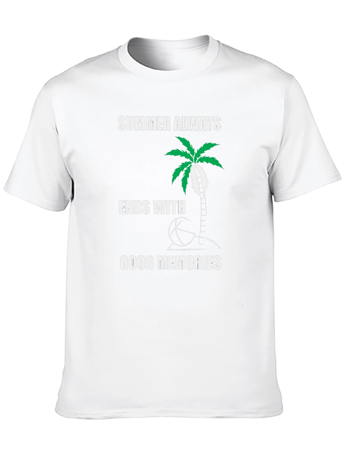 Summer Always Ends With Good Memories Tee