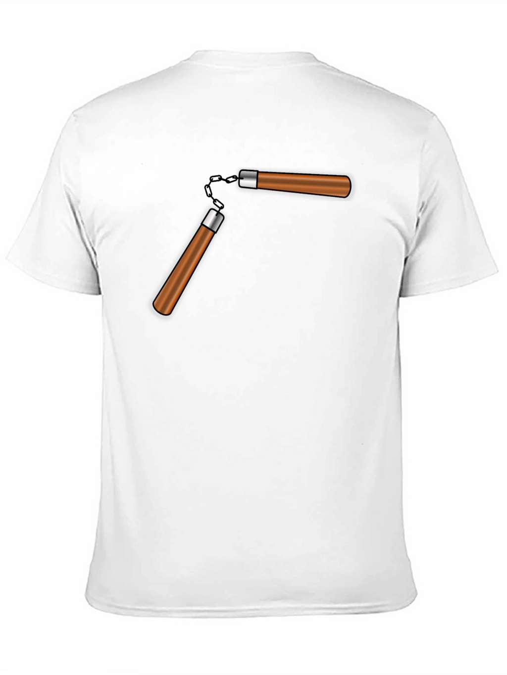 Nunchucks Graphic T-Shirt - Black