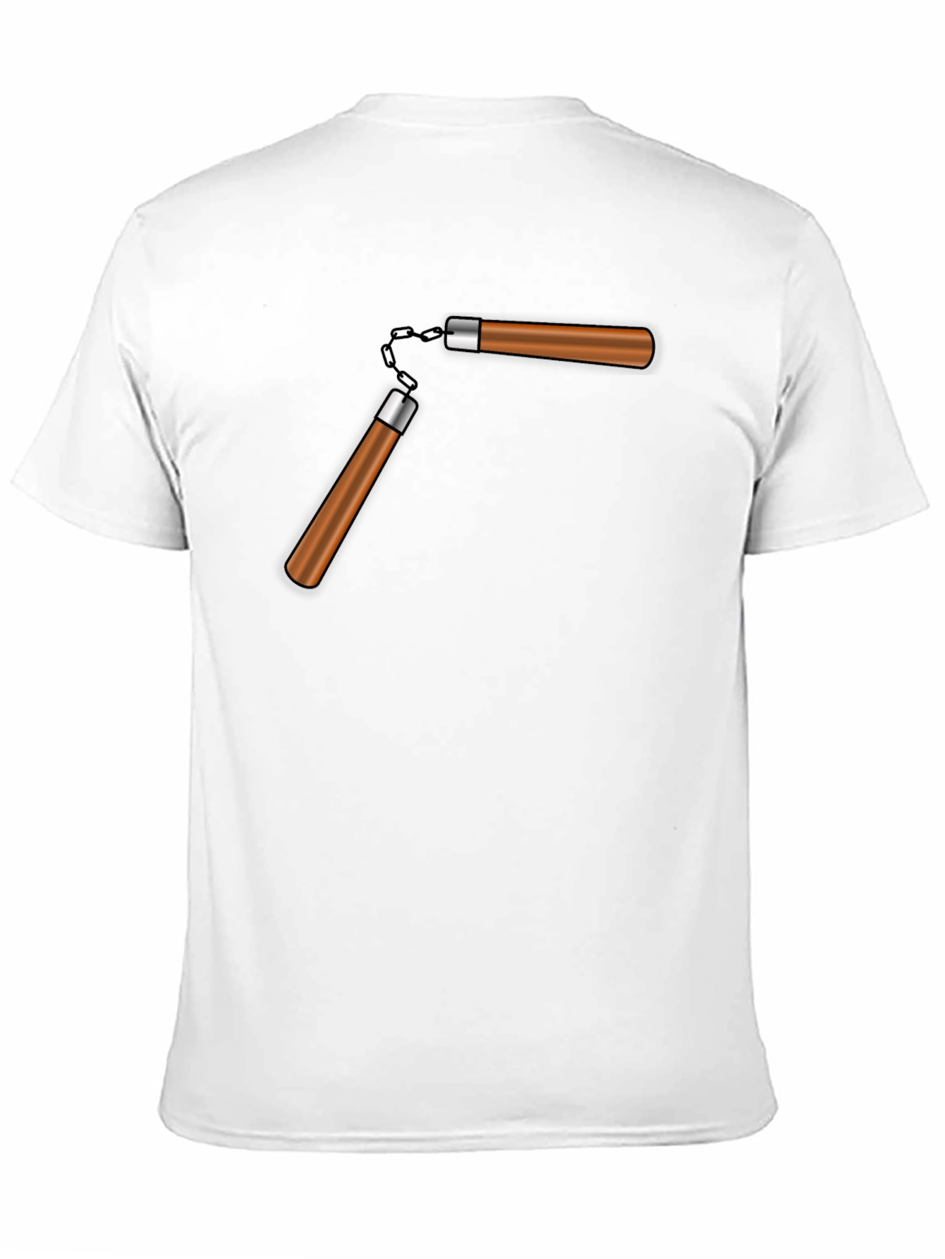 Nunchucks Graphic T-Shirt - Black