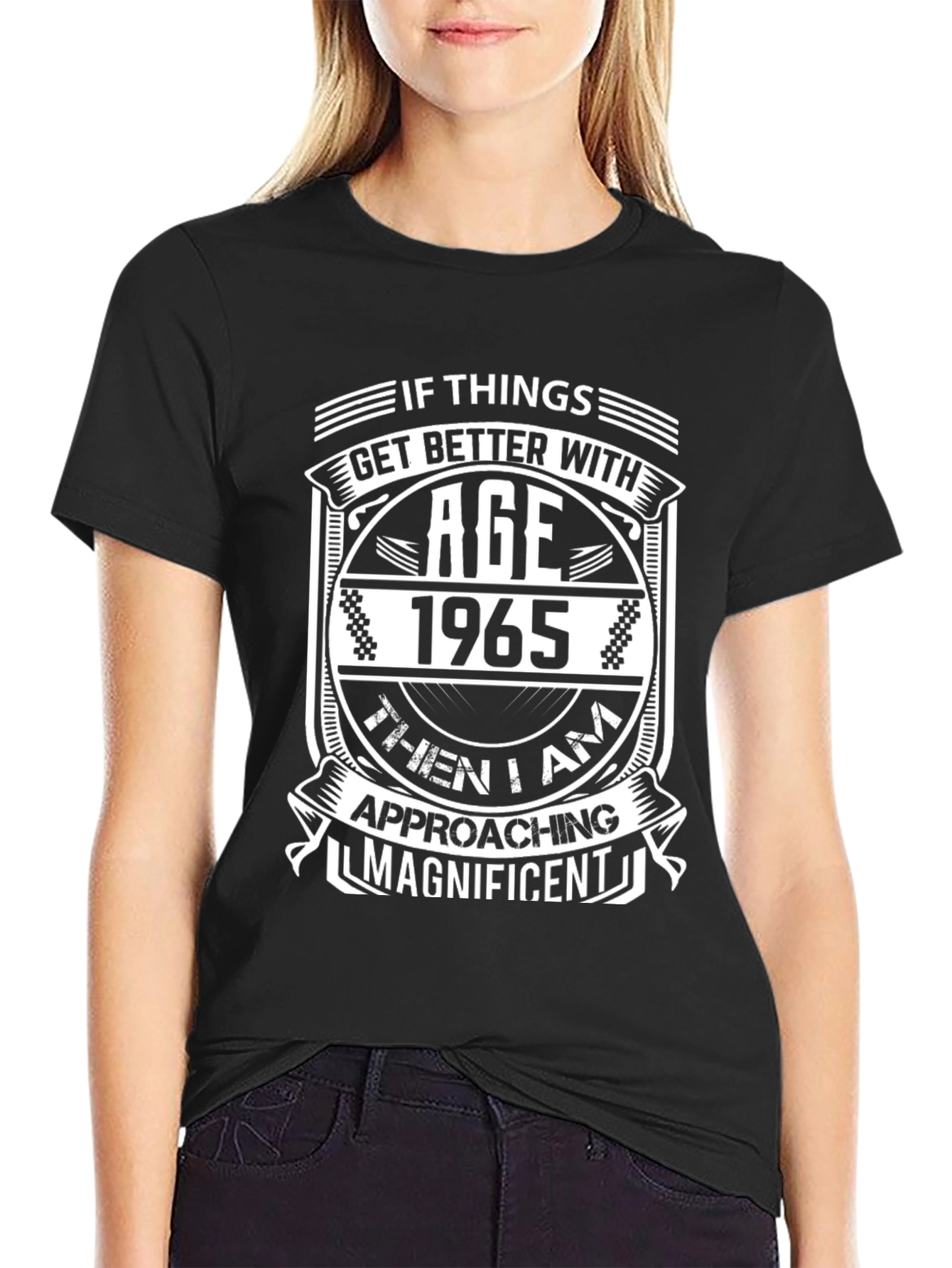 1965 Birthday Age Gets Better T-Shirt