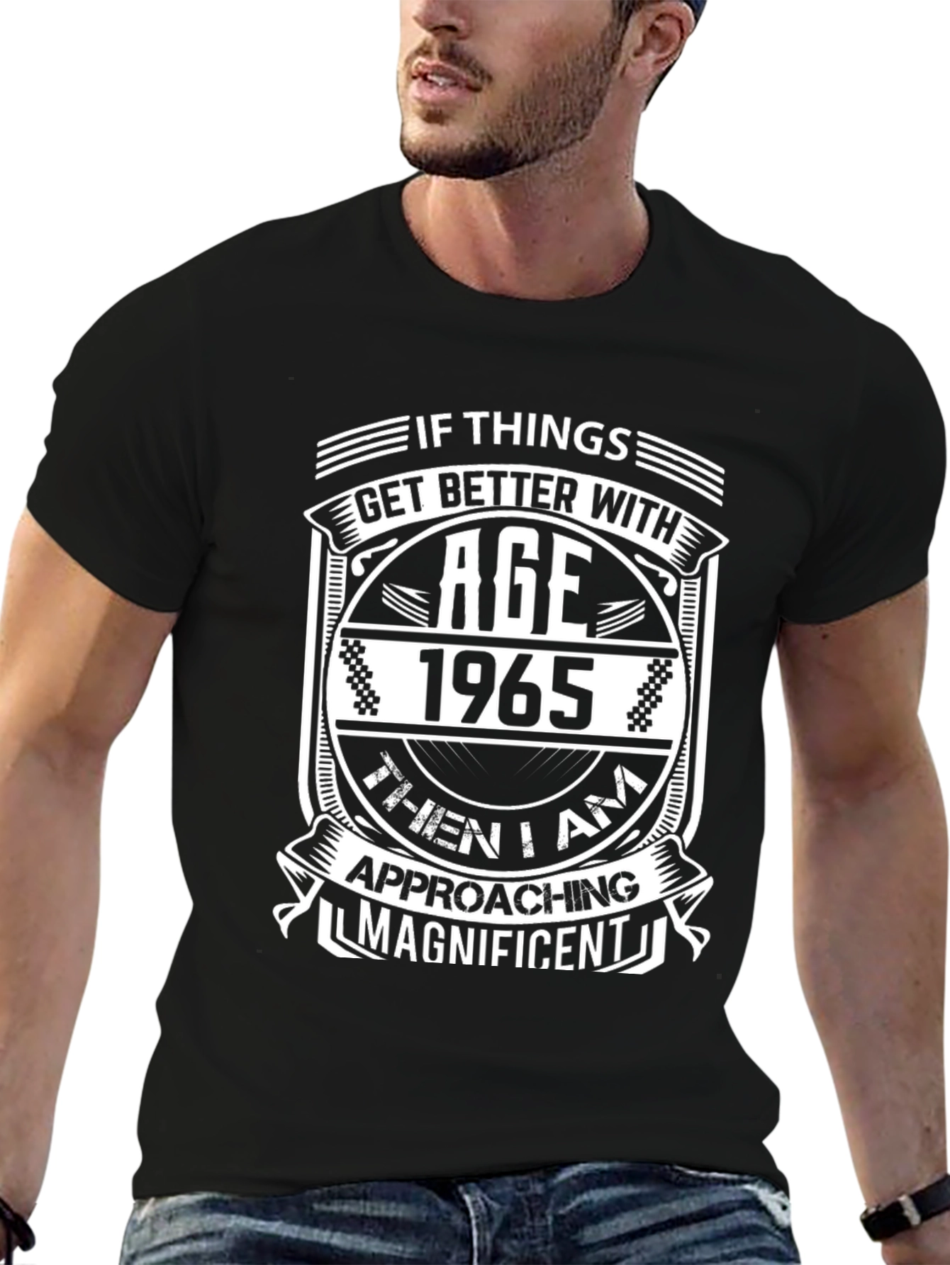 1965 Birthday Age Gets Better T-Shirt