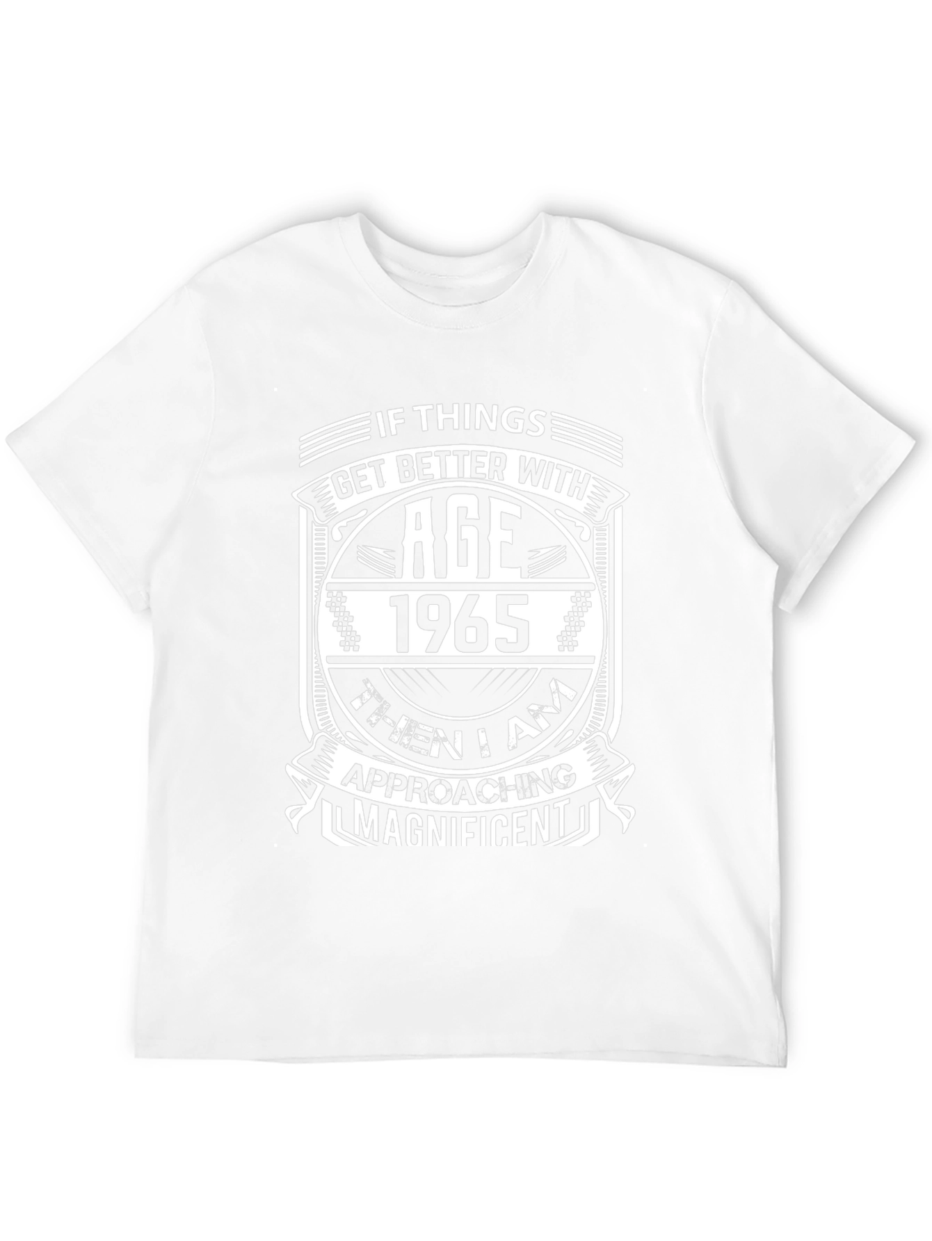 1965 Birthday Age Gets Better T-Shirt