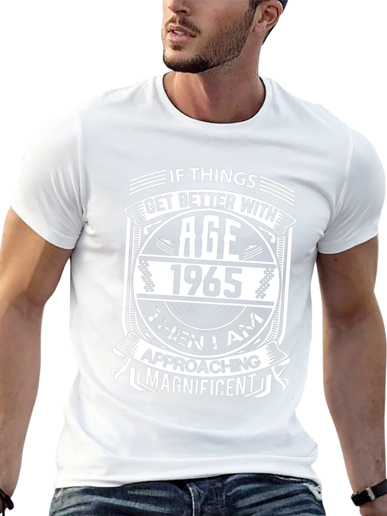 1965 Birthday Age Gets Better T-Shirt