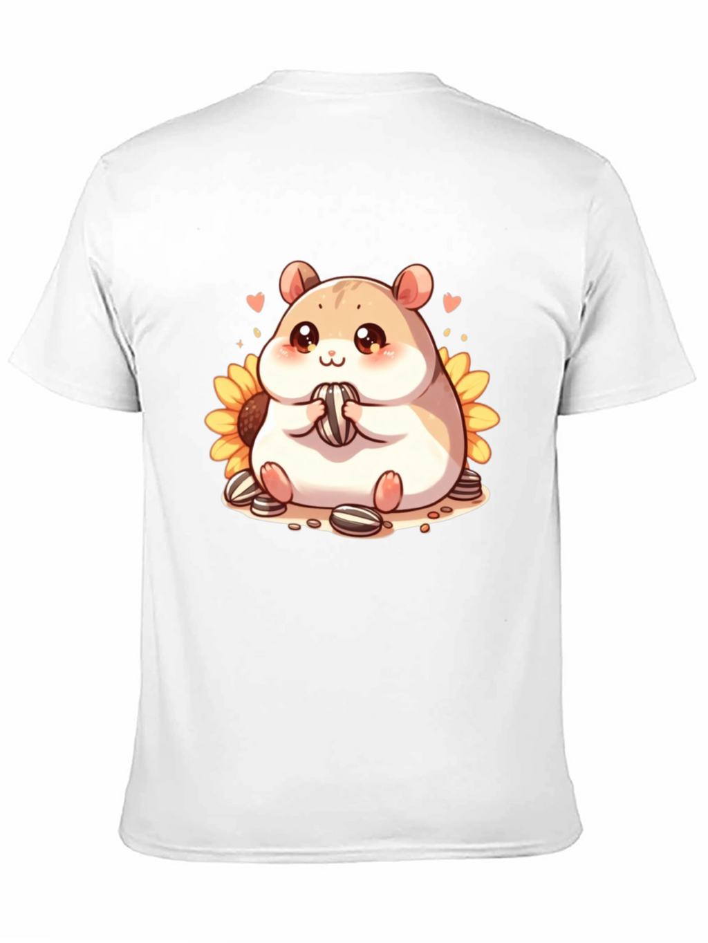 Cute Hamster Sunflower T-Shirt