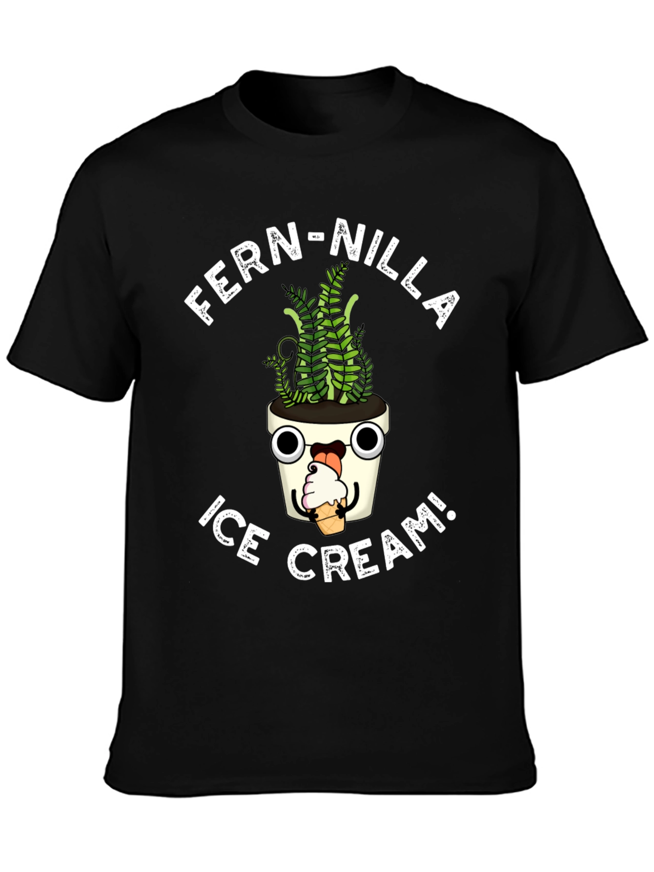 Fern-Nilla Ice Cream Graphic Tee