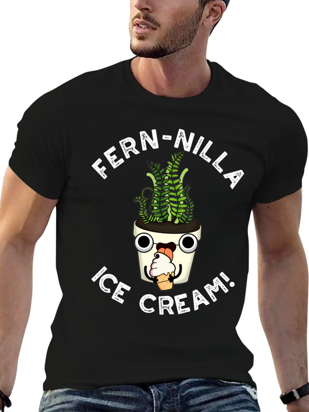 Fern-Nilla Ice Cream Graphic Tee