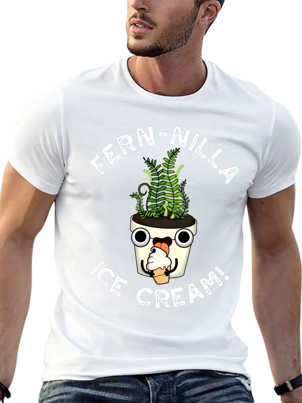 Fern-Nilla Ice Cream Graphic Tee