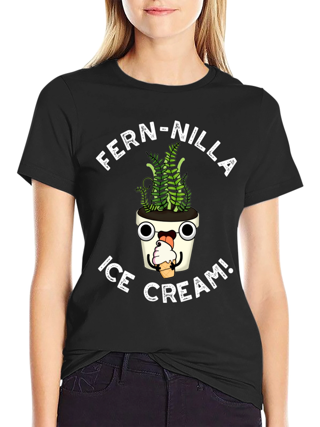 Fern-Nilla Ice Cream Graphic Tee