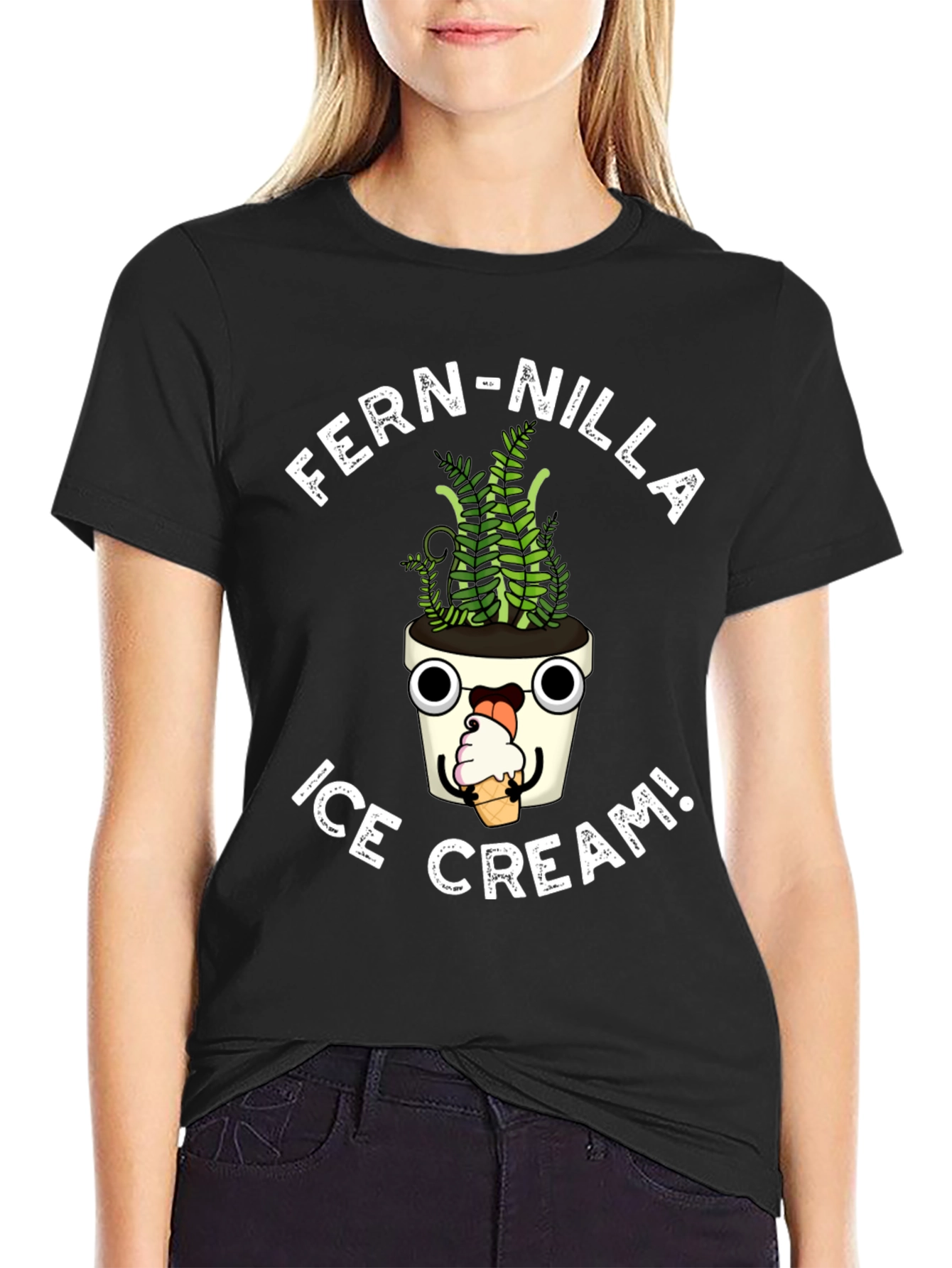 Fern-Nilla Ice Cream Graphic Tee