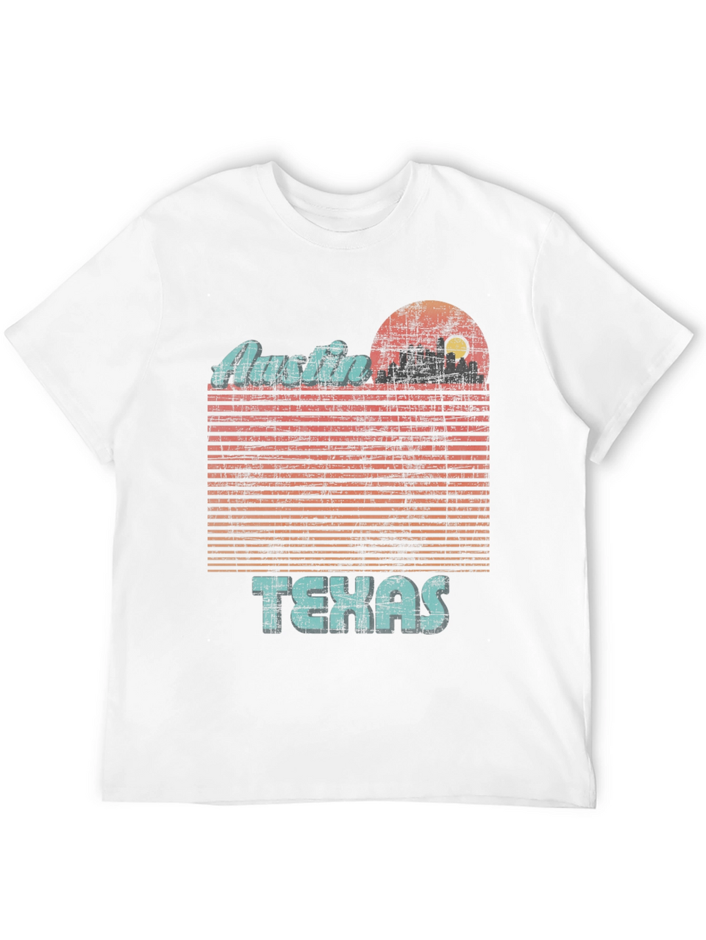 Austin Texas Retro Graphic Tee