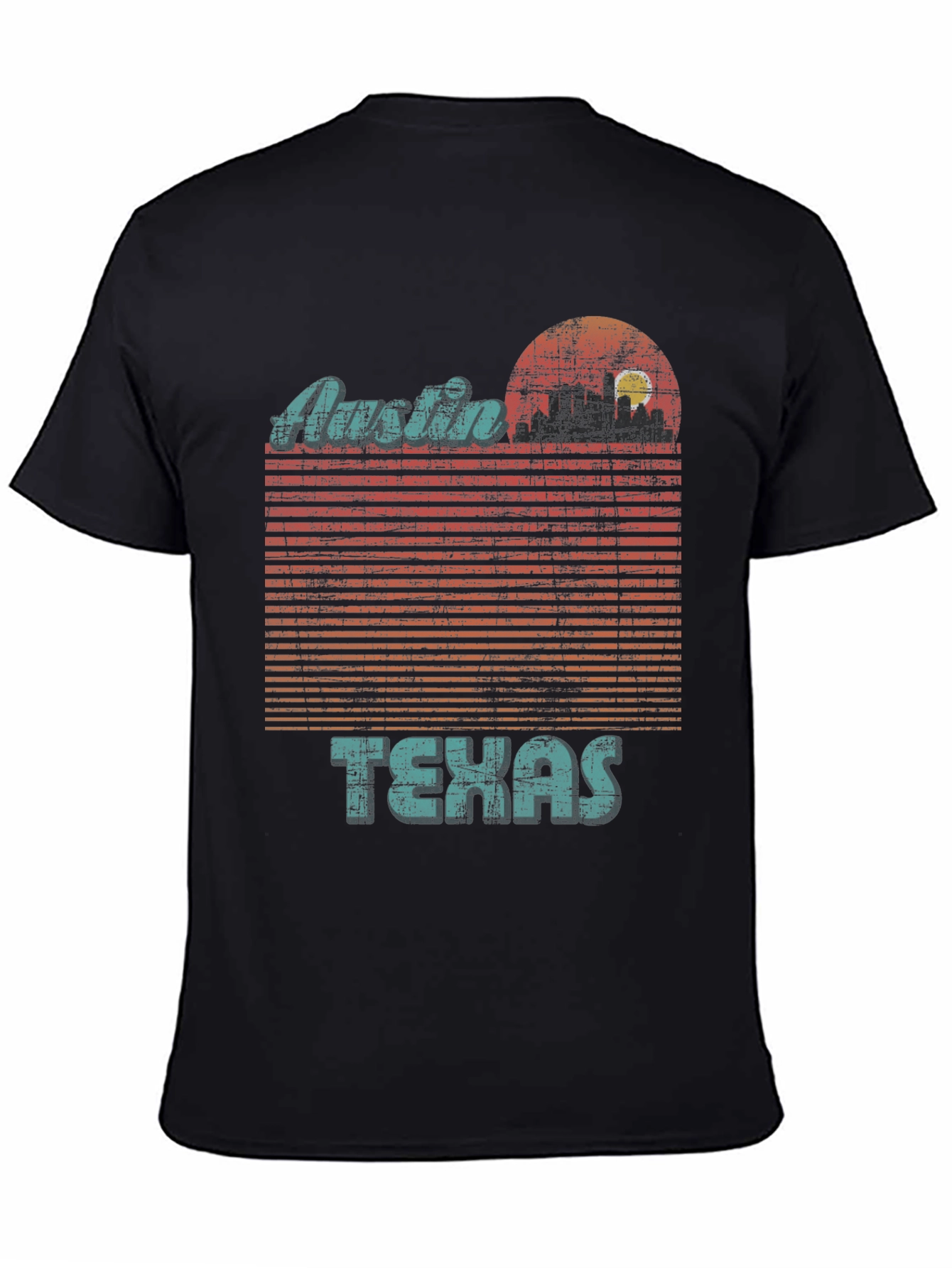 Austin Texas Retro Graphic Tee