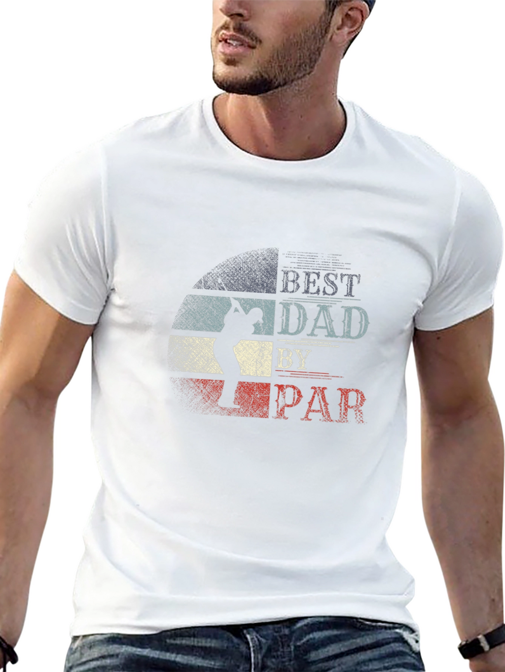 Best Dad by Par Golf T-Shirt