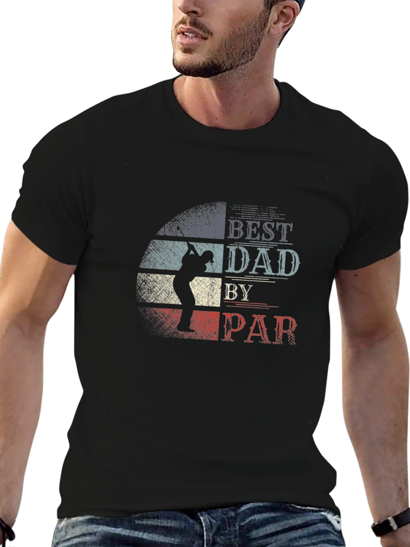 Best Dad by Par Golf T-Shirt
