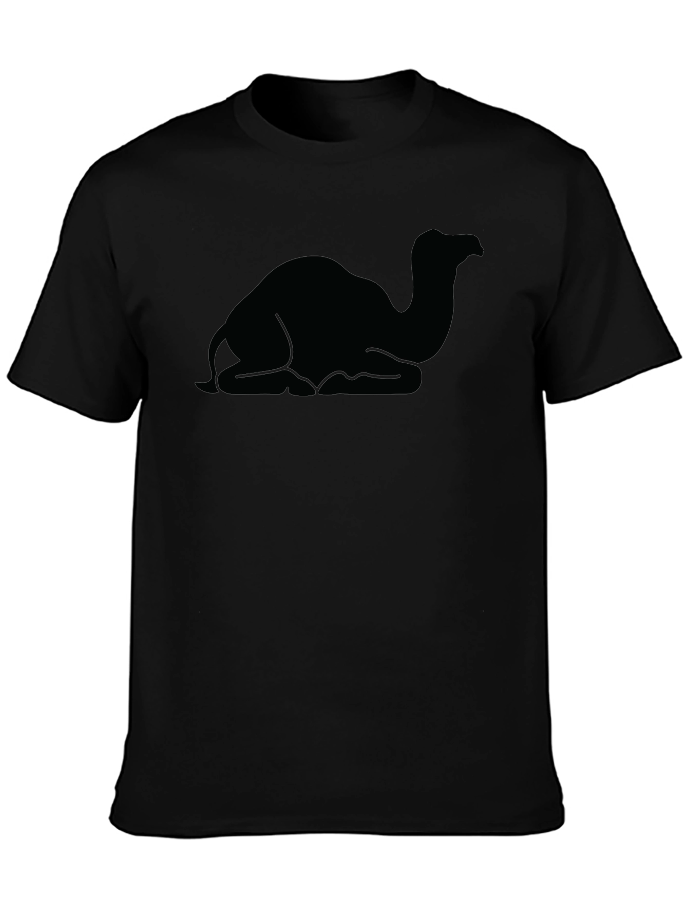 Black Camel Silhouette T-Shirt