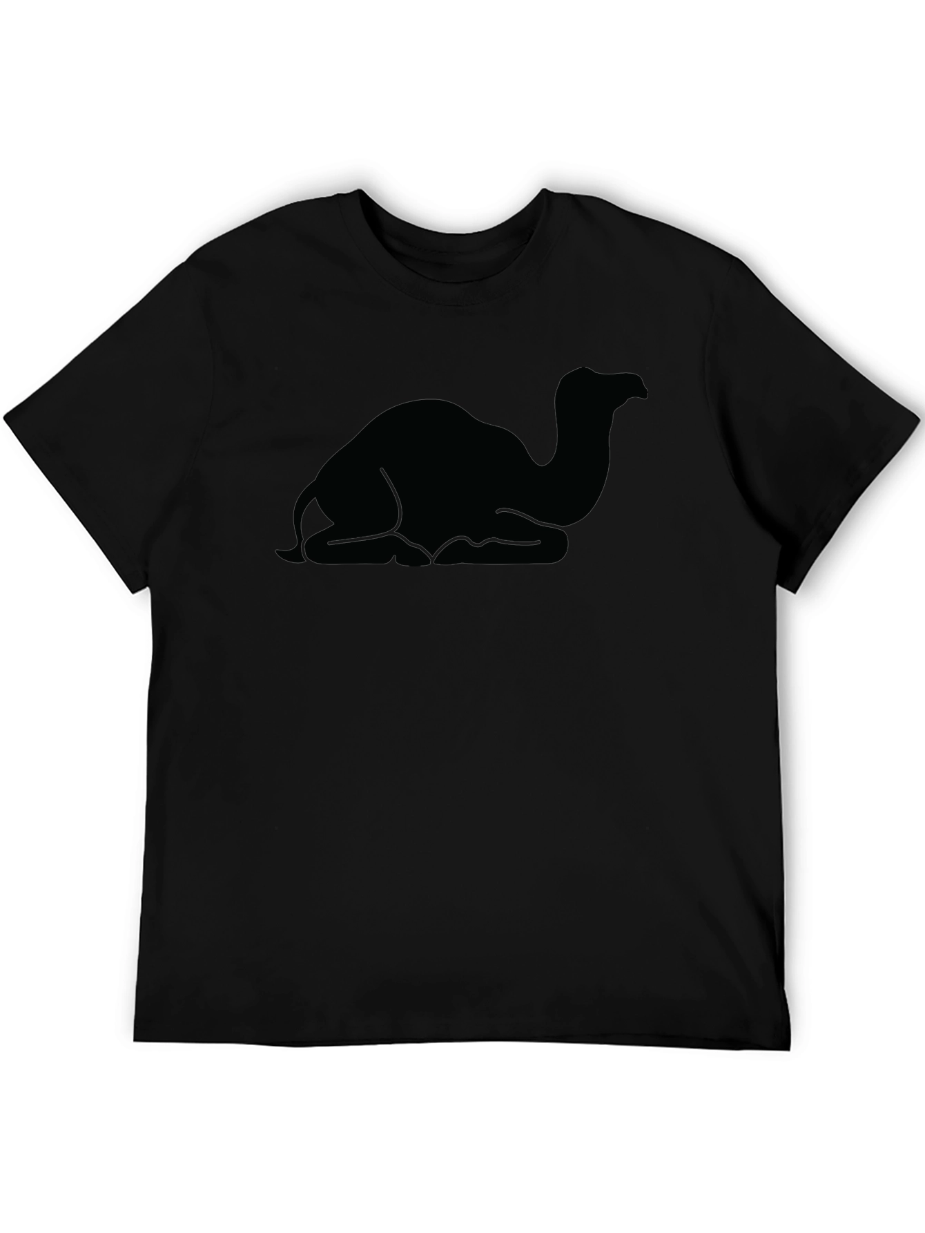 Black Camel Silhouette T-Shirt