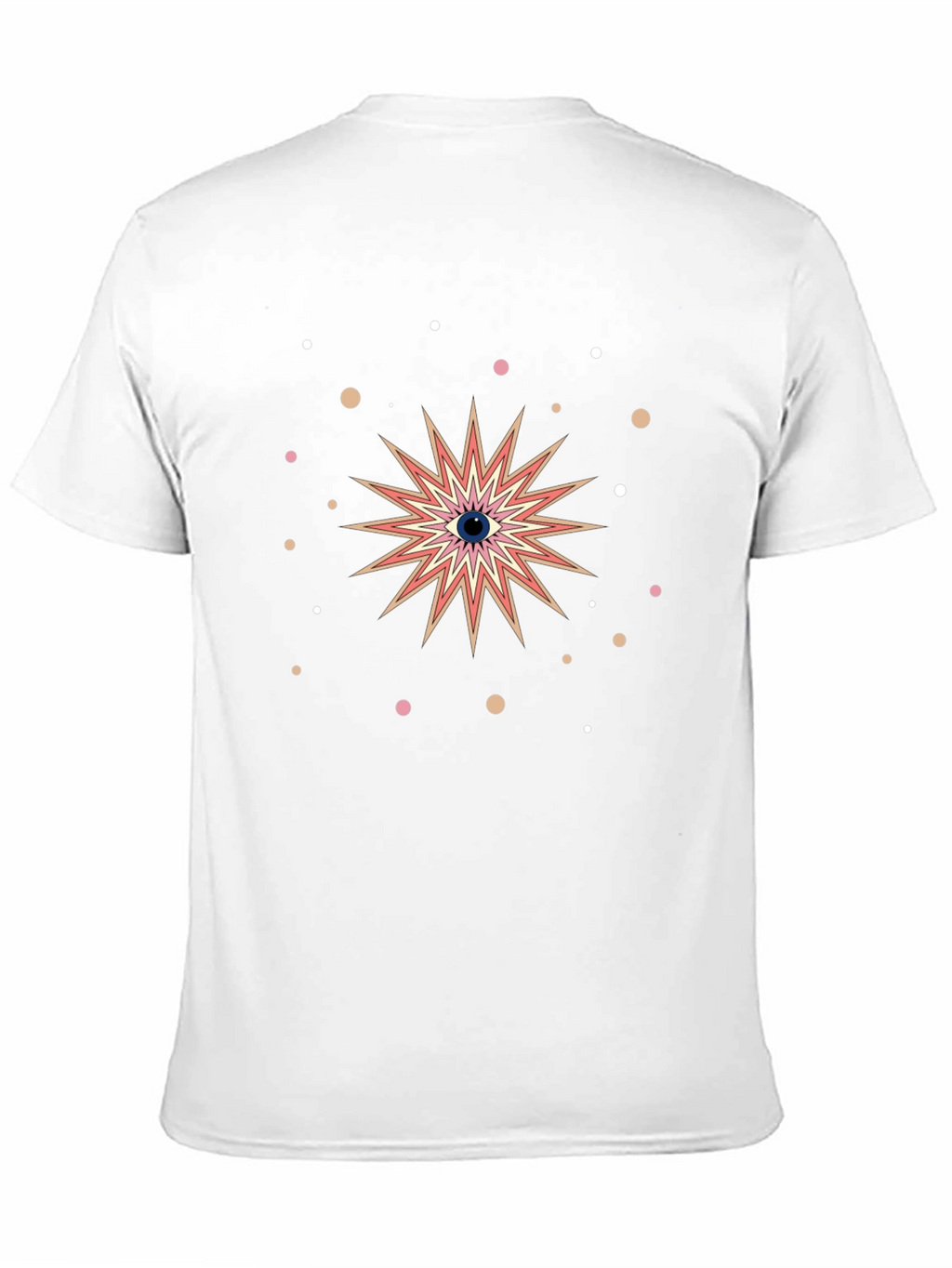 Eye Starburst Graphic Black T-Shirt