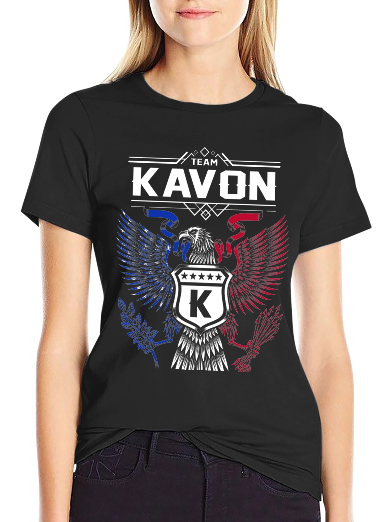 Team Kavon Patriotic Eagle T-Shirt