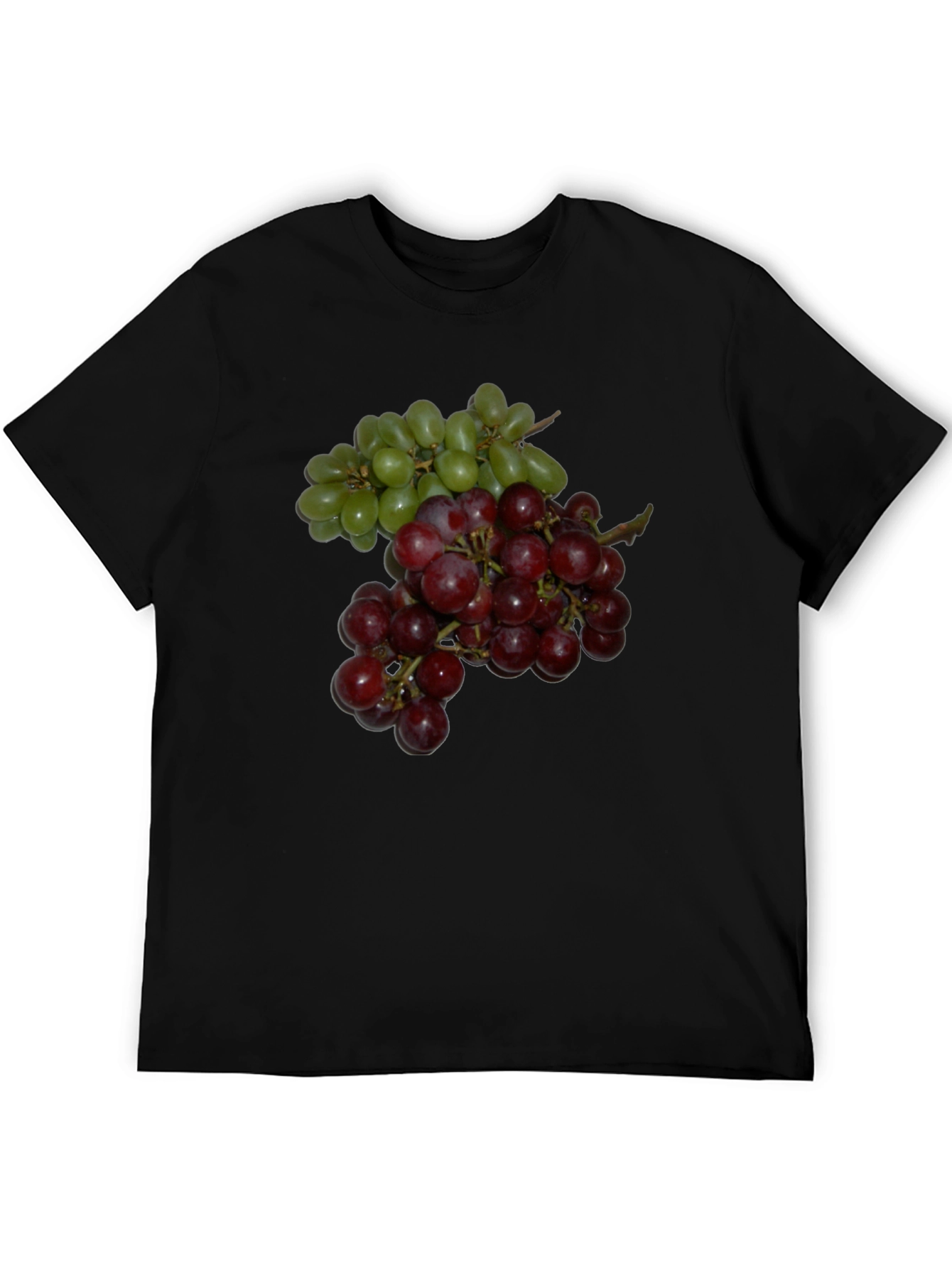 Grapes Graphic Tee - Casual Fruit Lover T-Shirt