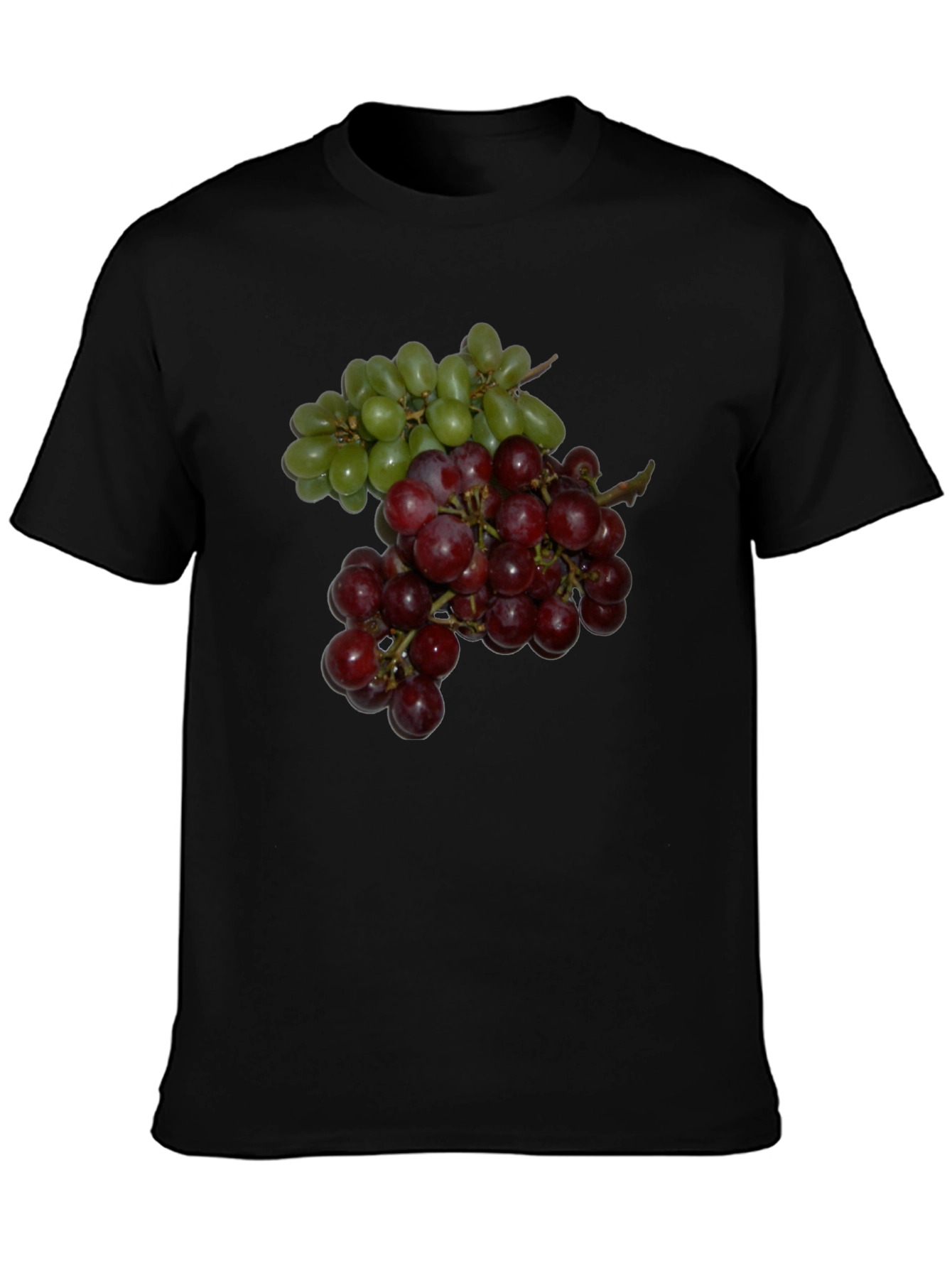 Grapes Graphic Tee - Casual Fruit Lover T-Shirt