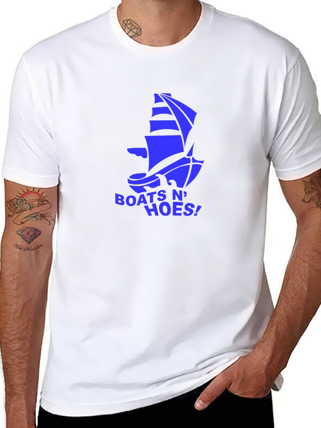 Boats N Hoes Graphic T-Shirt
