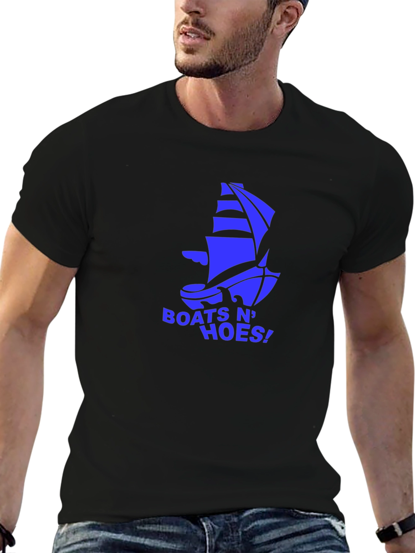 Boats N Hoes Graphic T-Shirt
