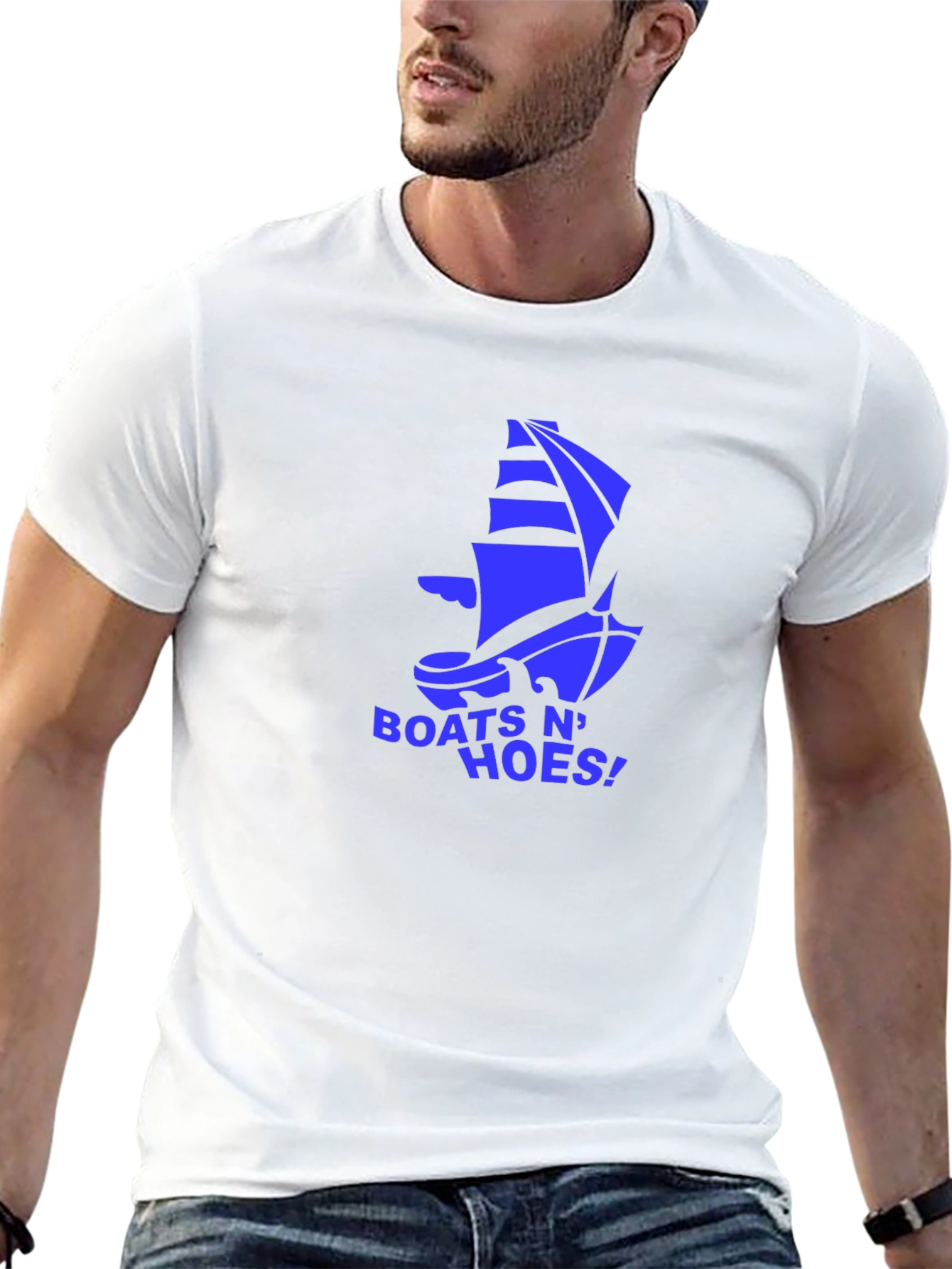 Boats N Hoes Graphic T-Shirt