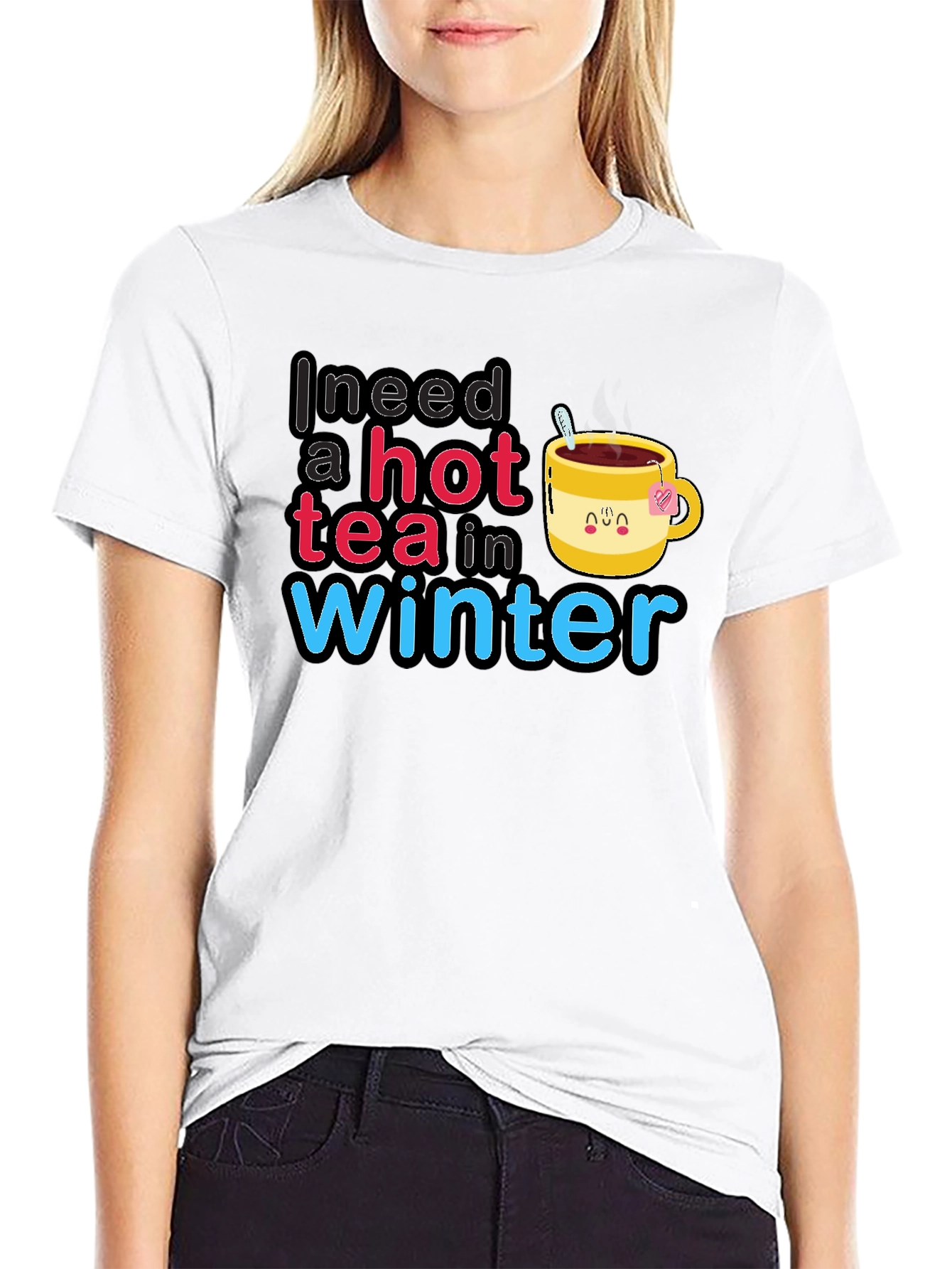 I Need a Hot Tea in Winter T-Shirt