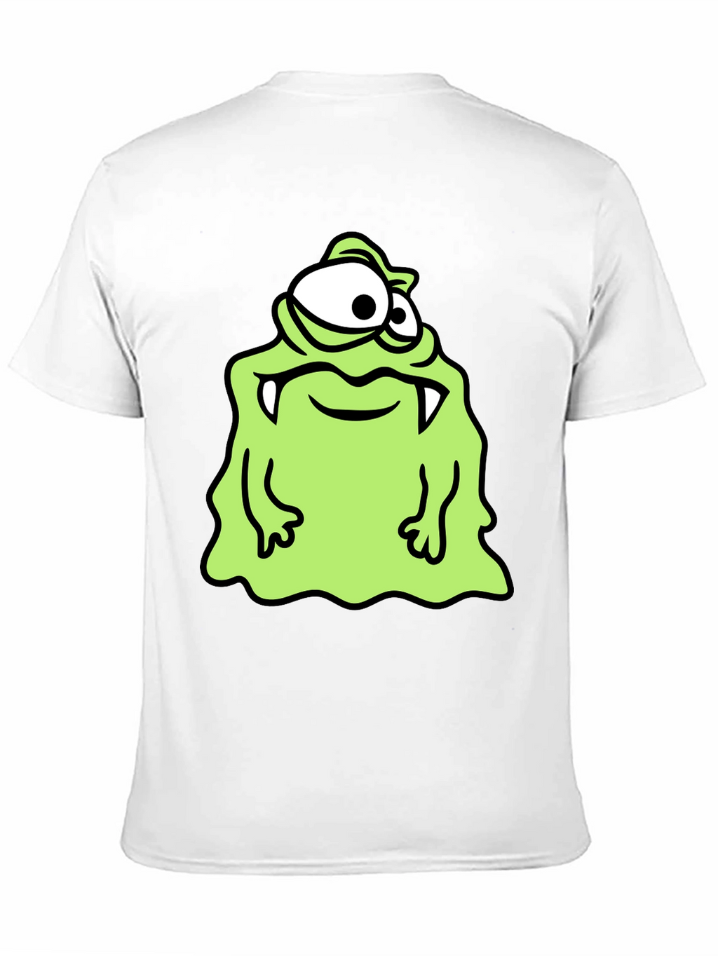 Monster Cartoon Graphic Print T-Shirt