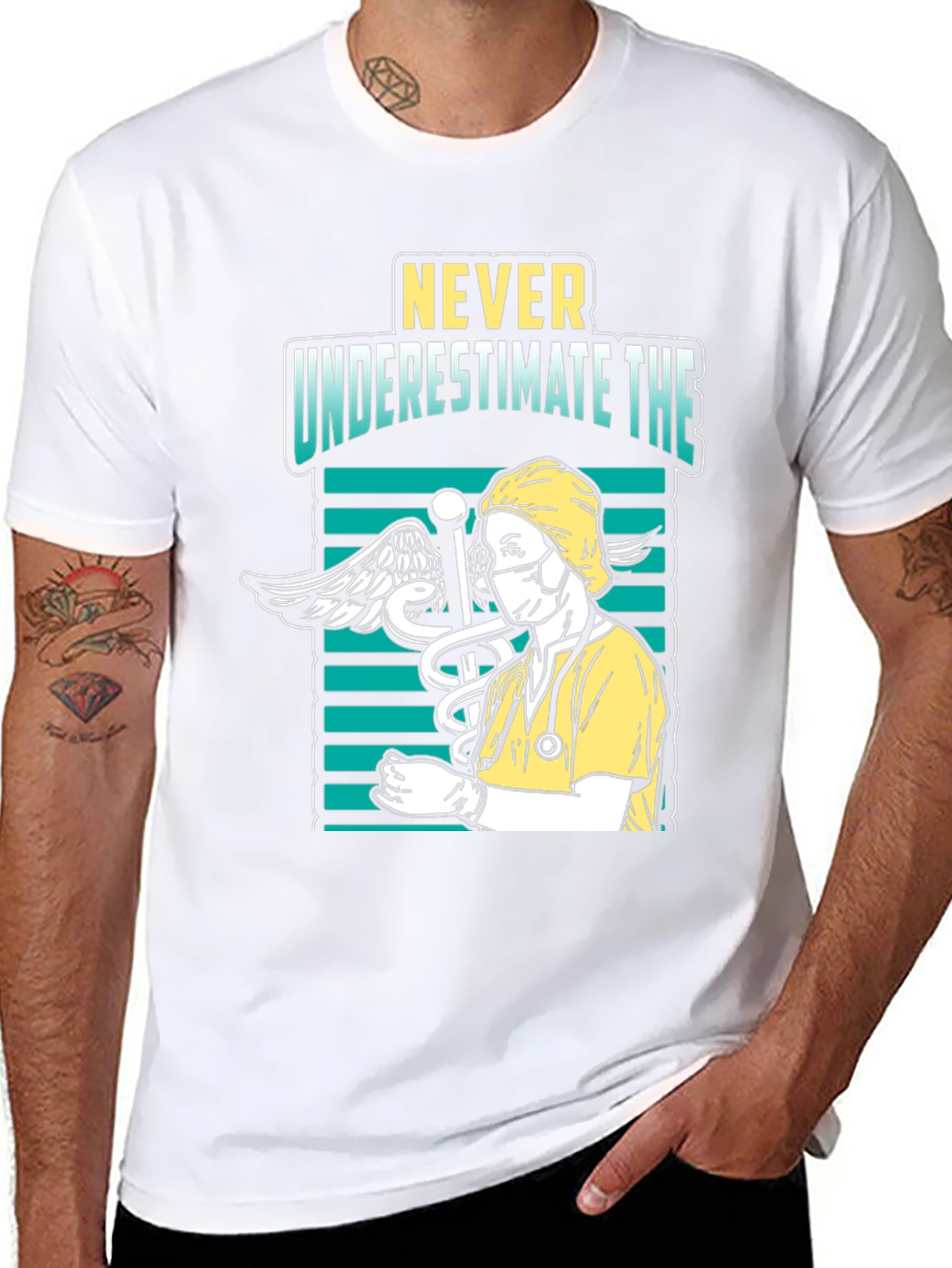 Nurse Never Underestimate T-Shirt