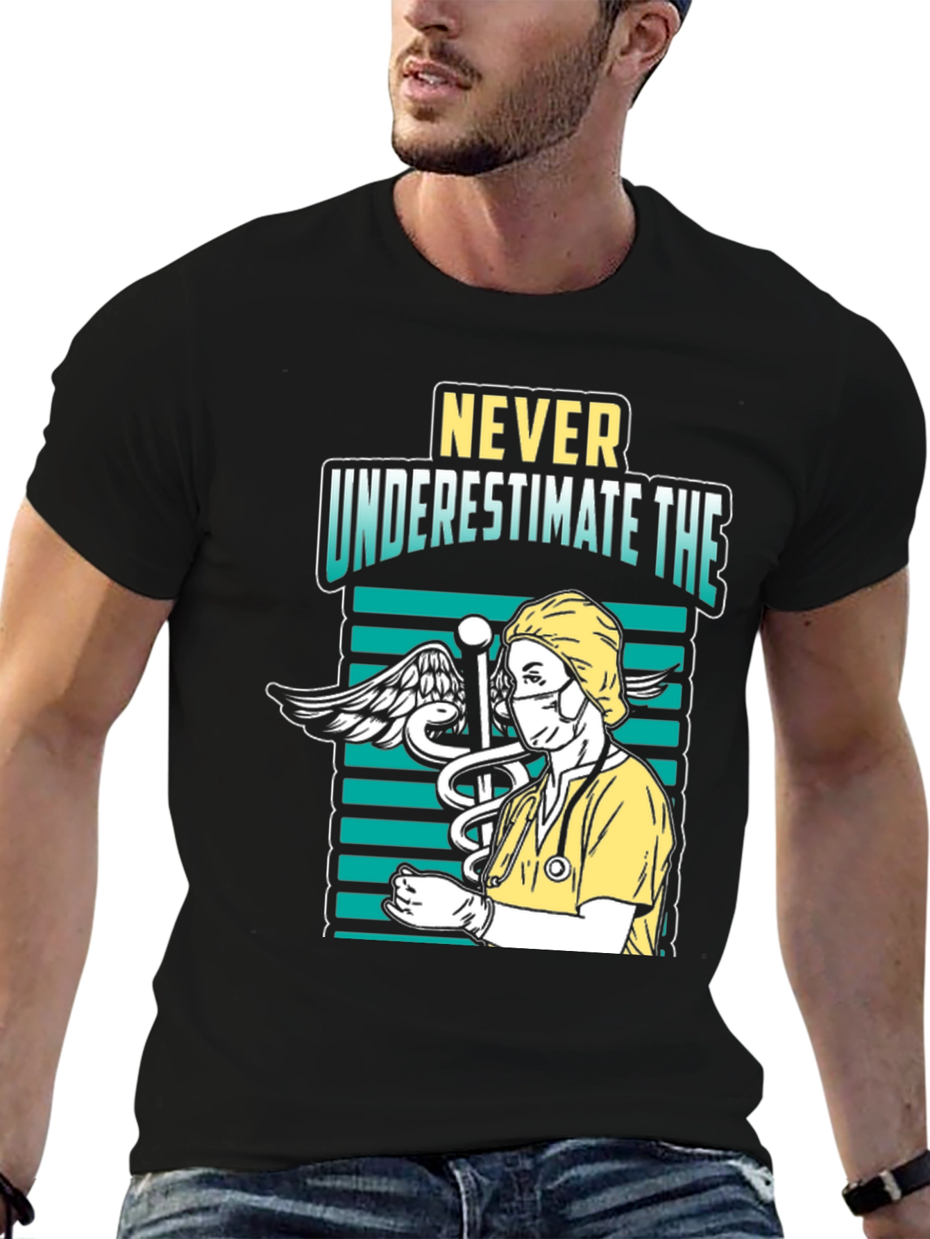 Nurse Never Underestimate T-Shirt