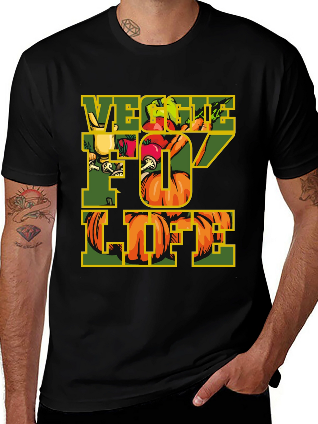 Veggie for Life Graphic Tee
